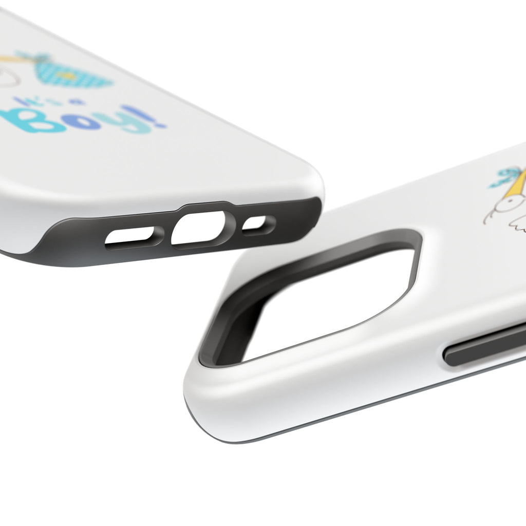 Stork 'It's a Boy' Phone Case | Impact-Resistant Case