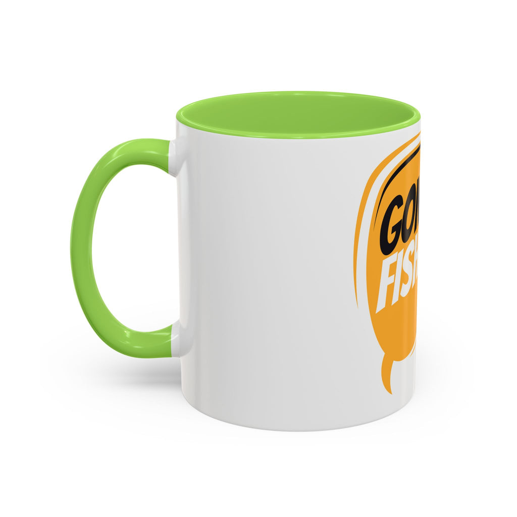 Gone Fishing Speech Bubble Mug | Fishing Quote Coffee Cup