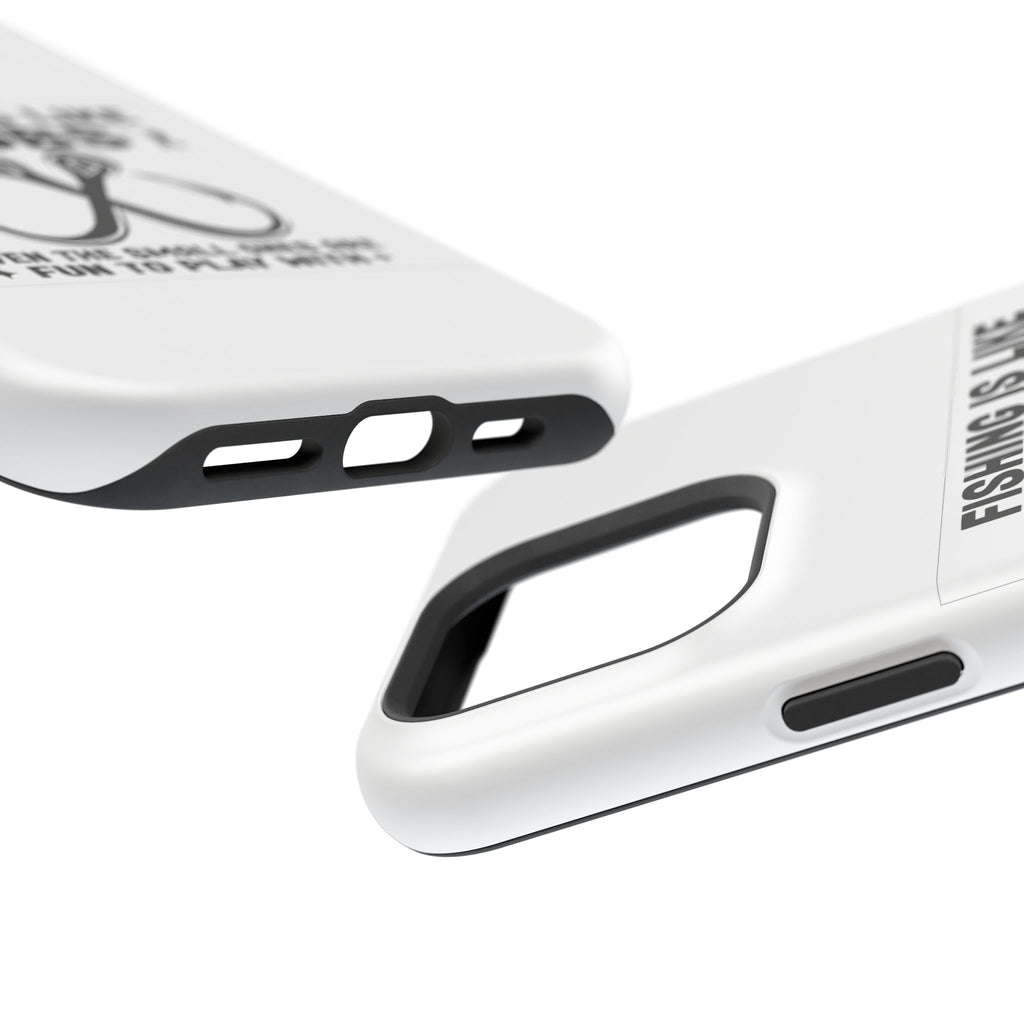 Fishing Is Like Boobs phone case | Impact-Resistant Case