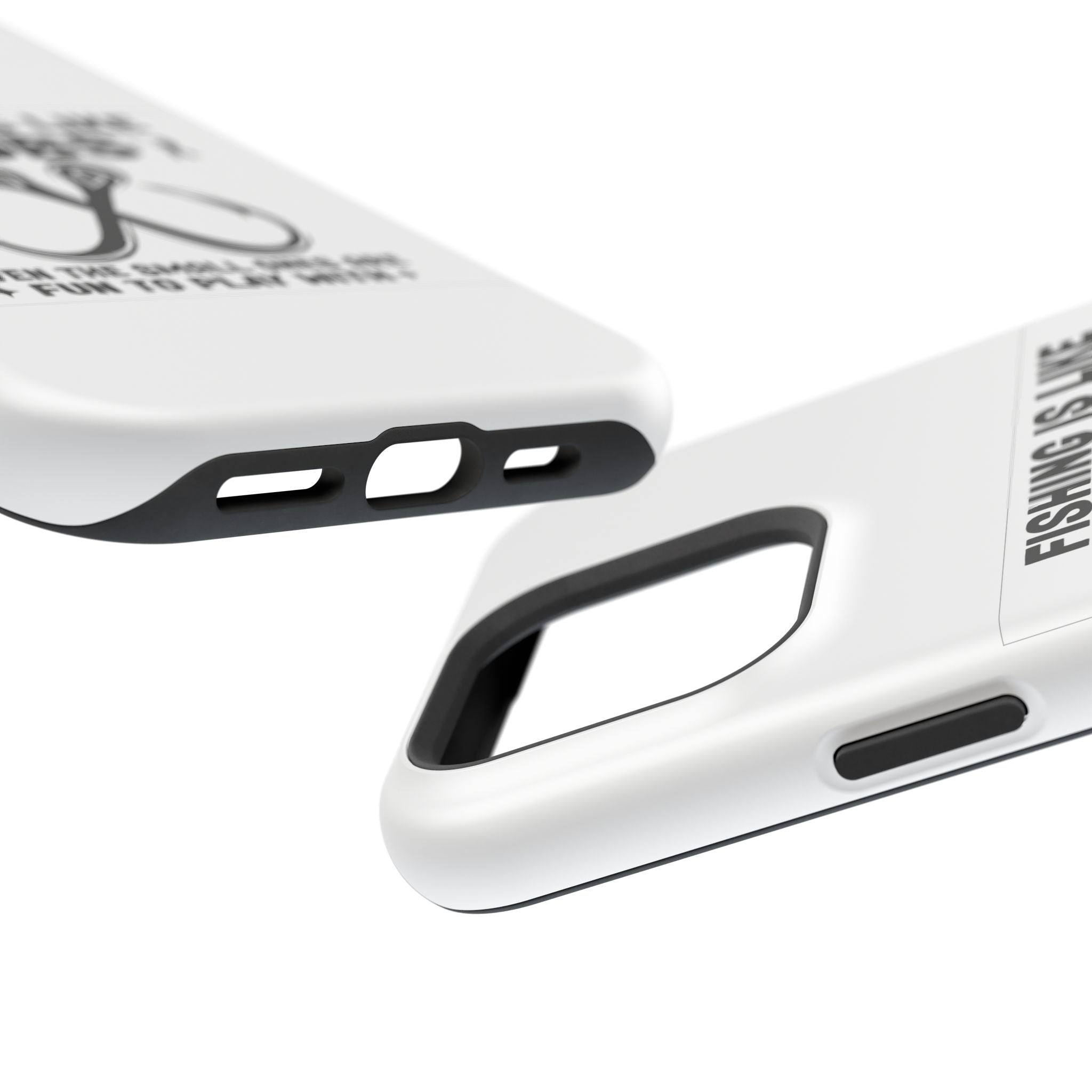 Fishing Is Like Boobs phone case | Impact-Resistant Case