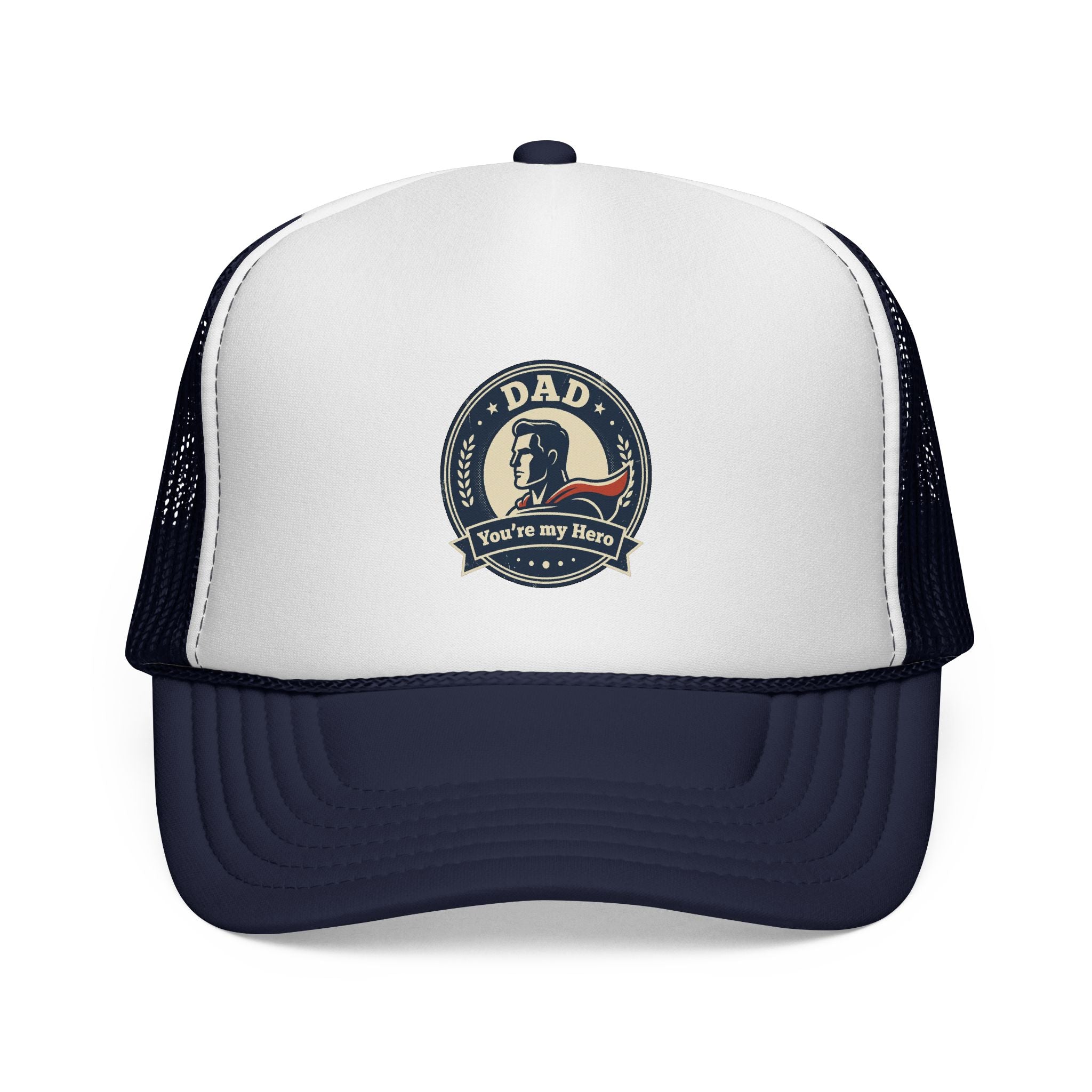 Dad Vintage Crest trucker cap | You're My Hero emblem