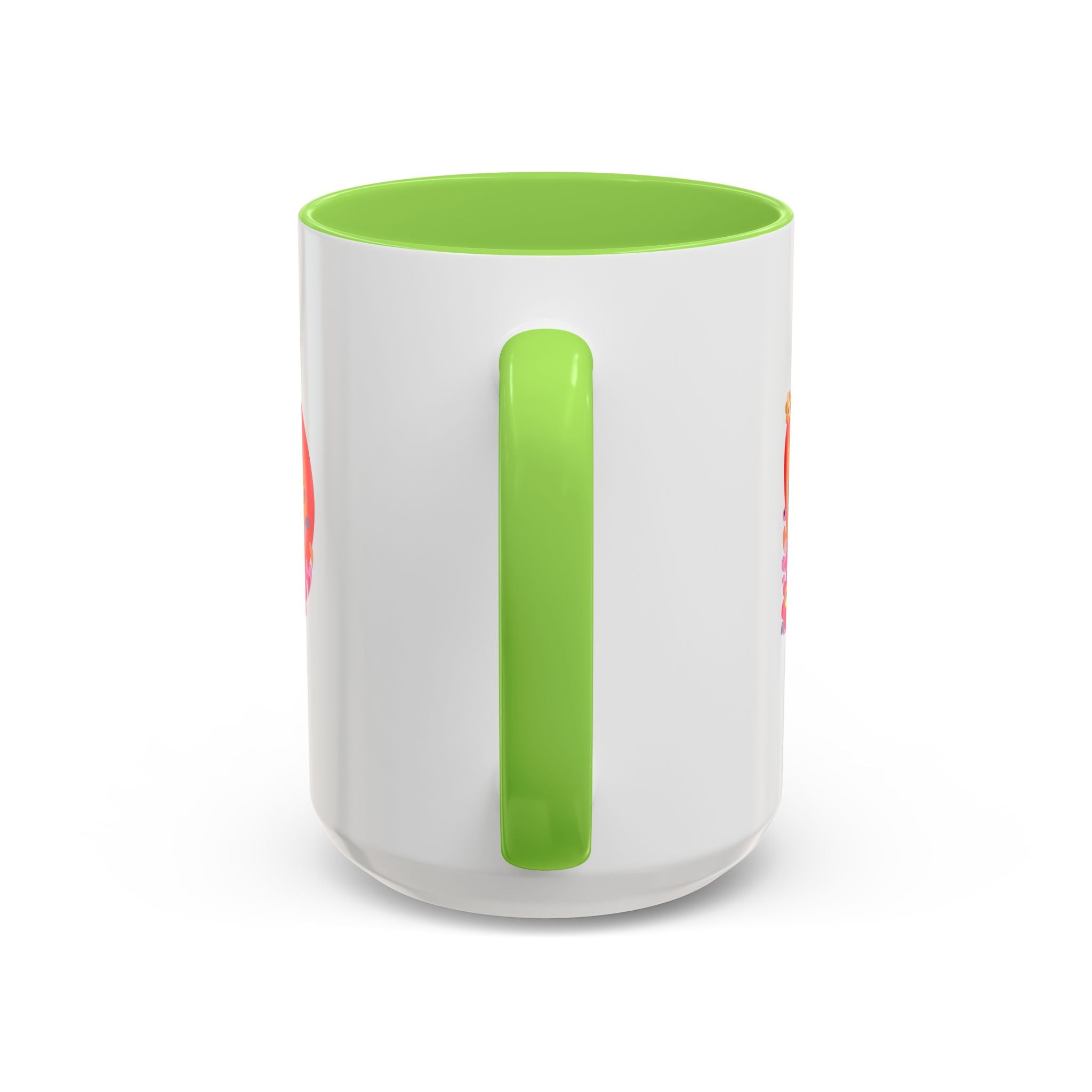 Retro Peace Flower Power Mug | Colorful 70s Hippie Design