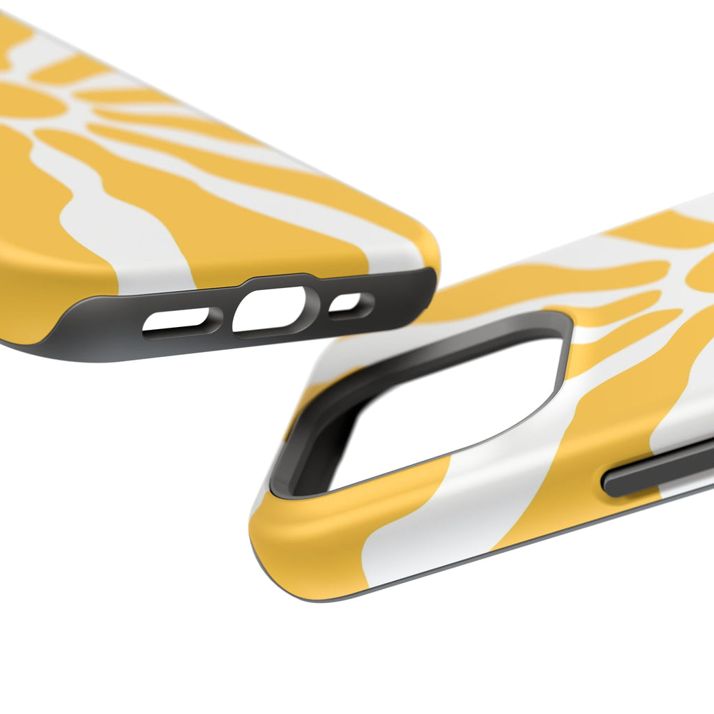 Retro Sunburst iPhone Case | Impact-Resistant Phone Case