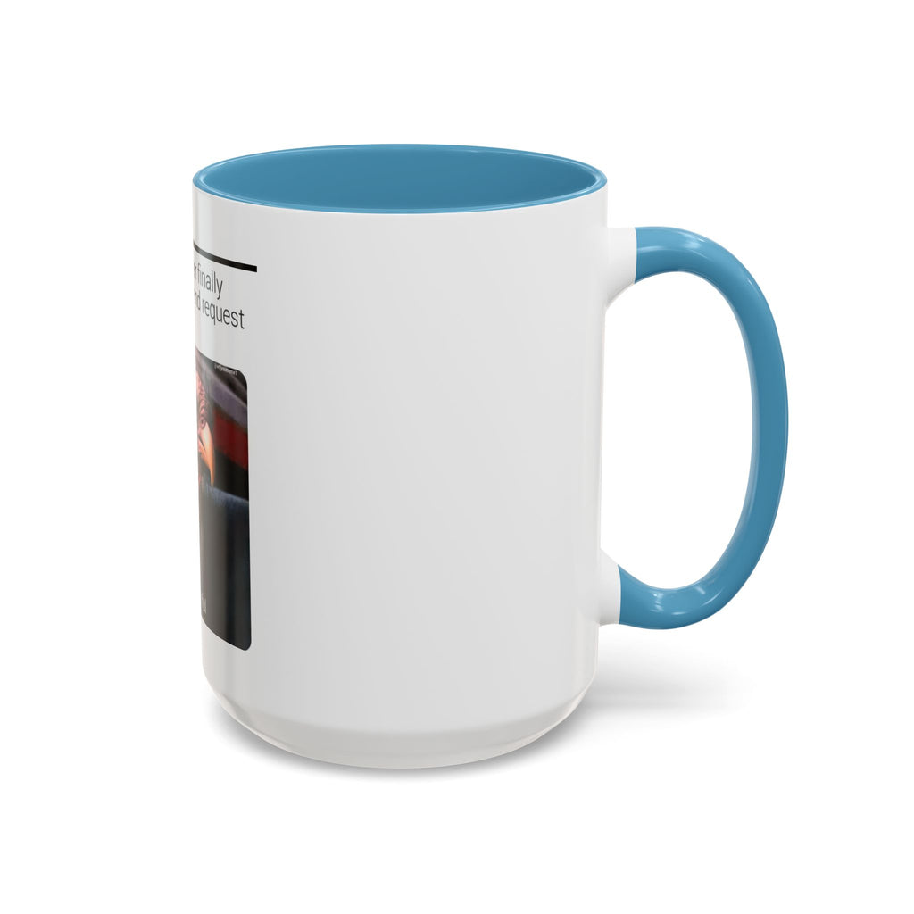 Hey Beautiful Turkey Meme Mug | Accent Coffee Mug 11oz 15oz