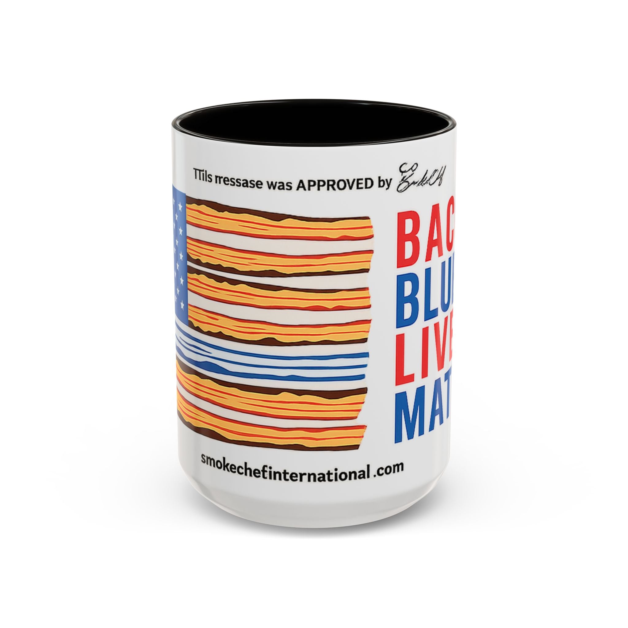 Bacon Blue Lives Matter Mug | 11oz or 15oz Colorful Ceramic Mug