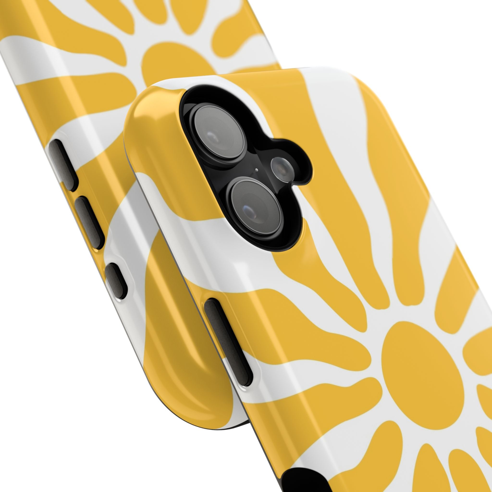 Retro Sunburst iPhone Case | Impact-Resistant Phone Case