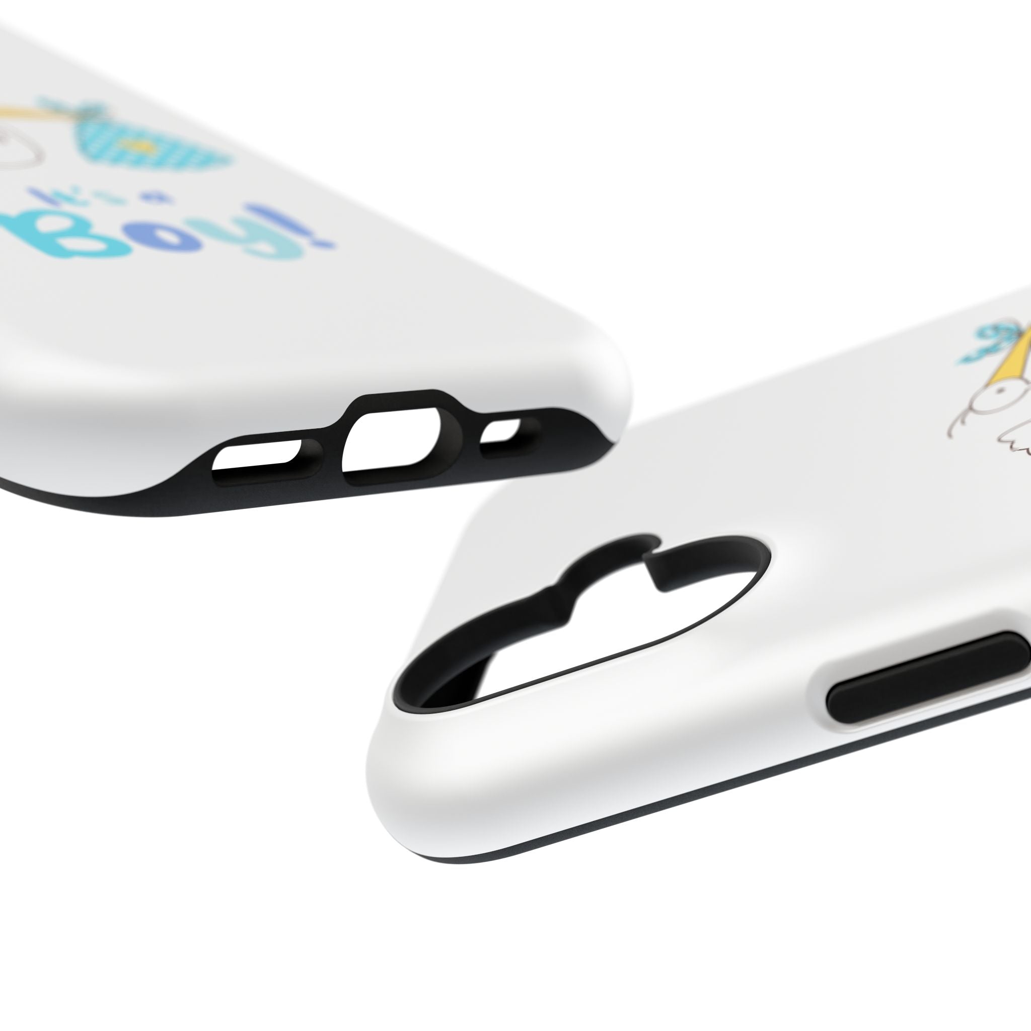 Stork 'It's a Boy' Phone Case | Impact-Resistant Case