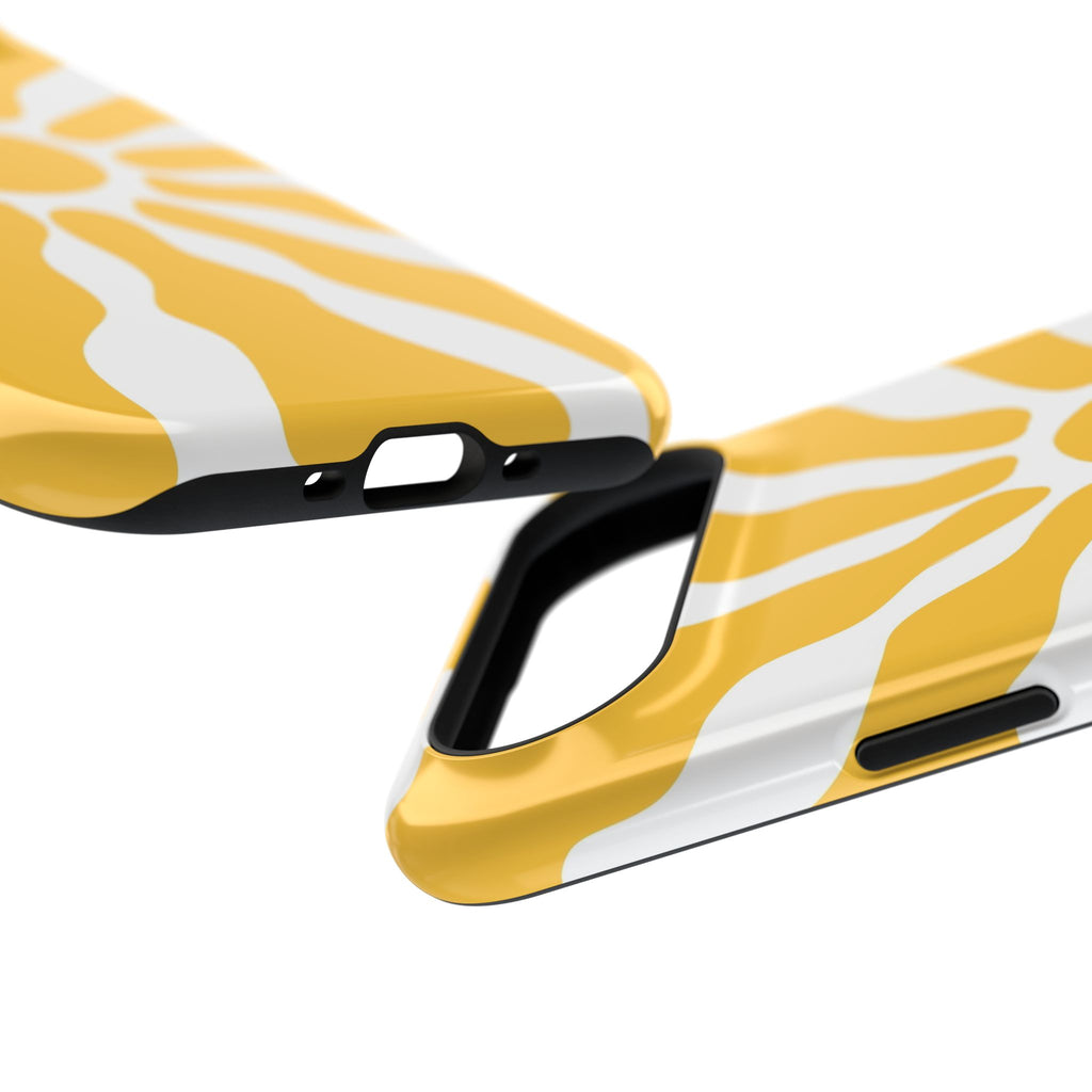 Retro Sunburst iPhone Case | Impact-Resistant Phone Case