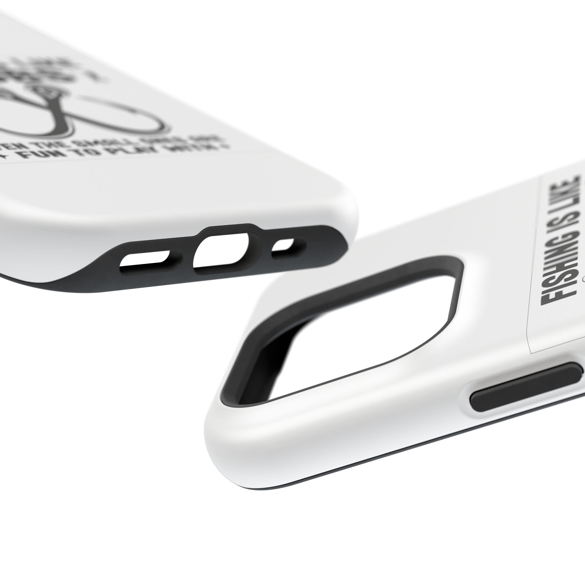 Fishing Is Like Boobs phone case | Impact-Resistant Case
