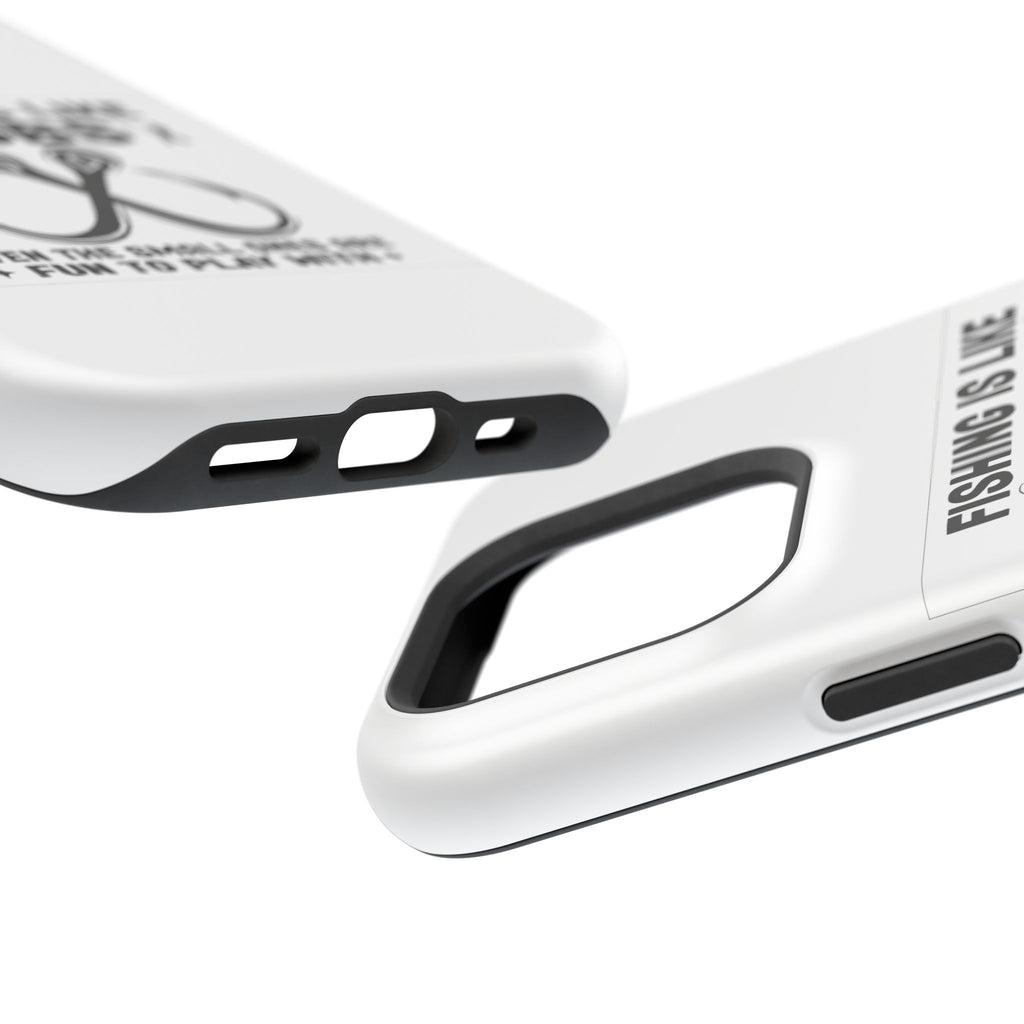 Fishing Is Like Boobs phone case | Impact-Resistant Case