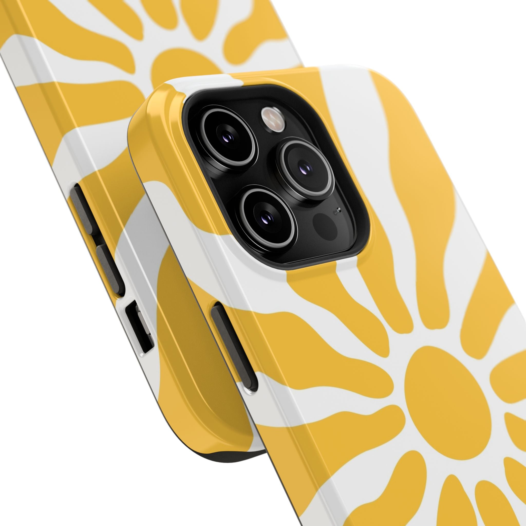 Retro Sunburst iPhone Case | Impact-Resistant Phone Case