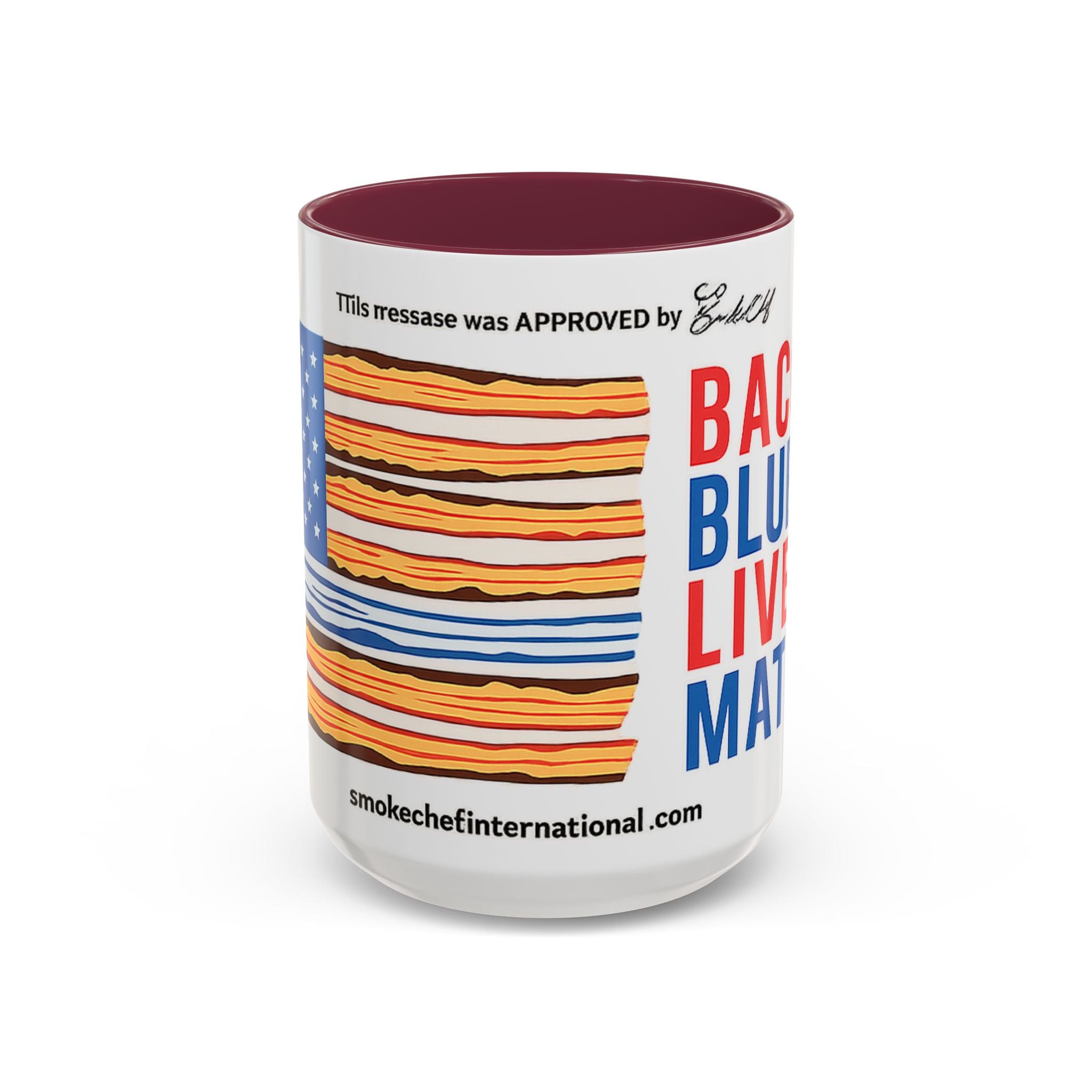 Bacon Blue Lives Matter Mug | 11oz or 15oz Colorful Ceramic Mug