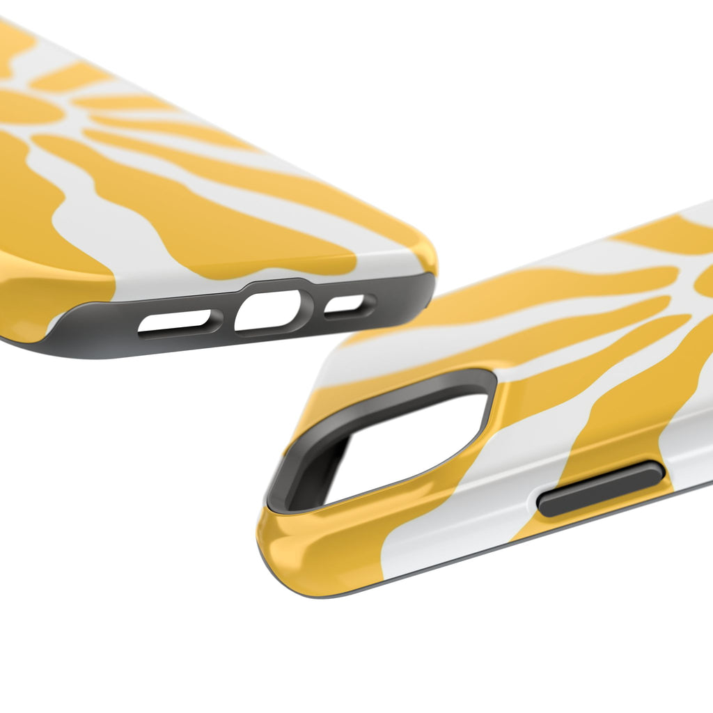 Retro Sunburst iPhone Case | Impact-Resistant Phone Case