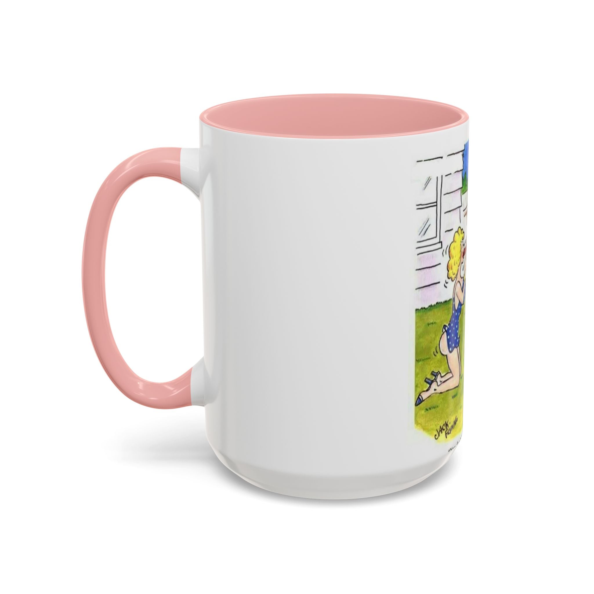 Backyard BBQ Cartoon mug | Accent Coffee Mug 11oz 15oz