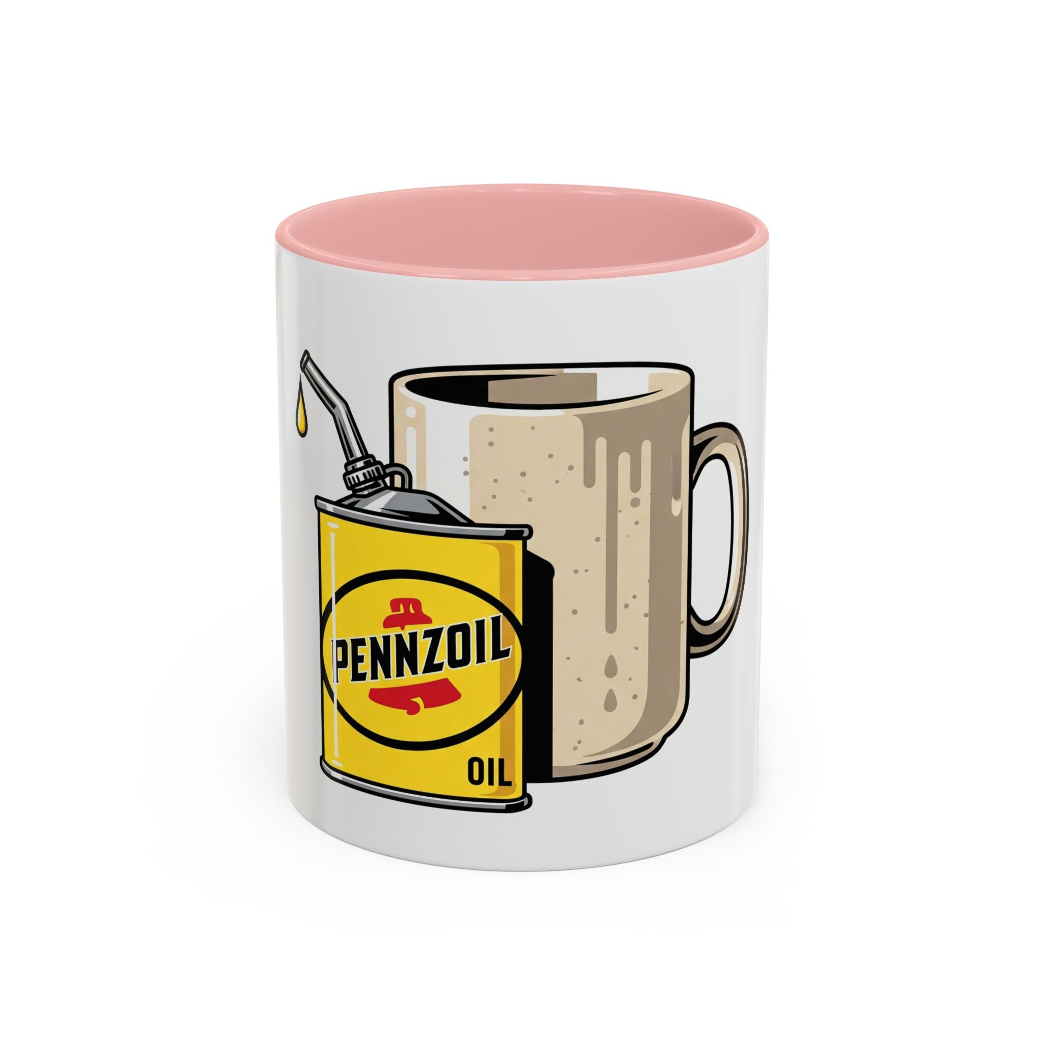 Pennzoil Coffee Mug | 11 oz & 15 oz Ceramic Accent Mug