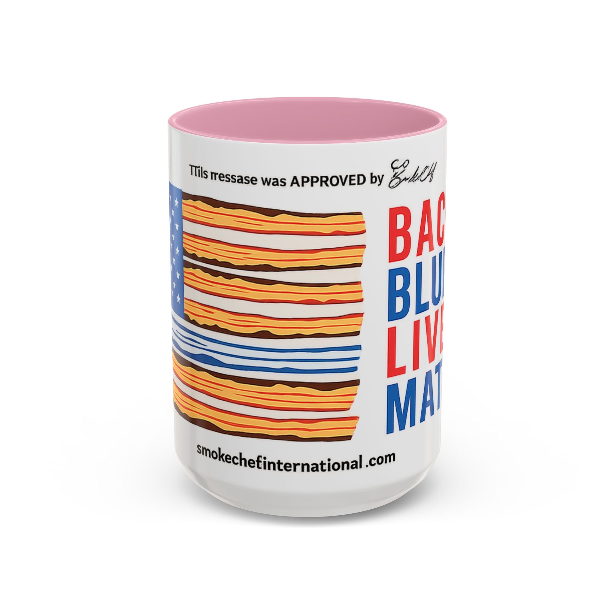 Bacon Blue Lives Matter Mug | 11oz or 15oz Colorful Ceramic Mug