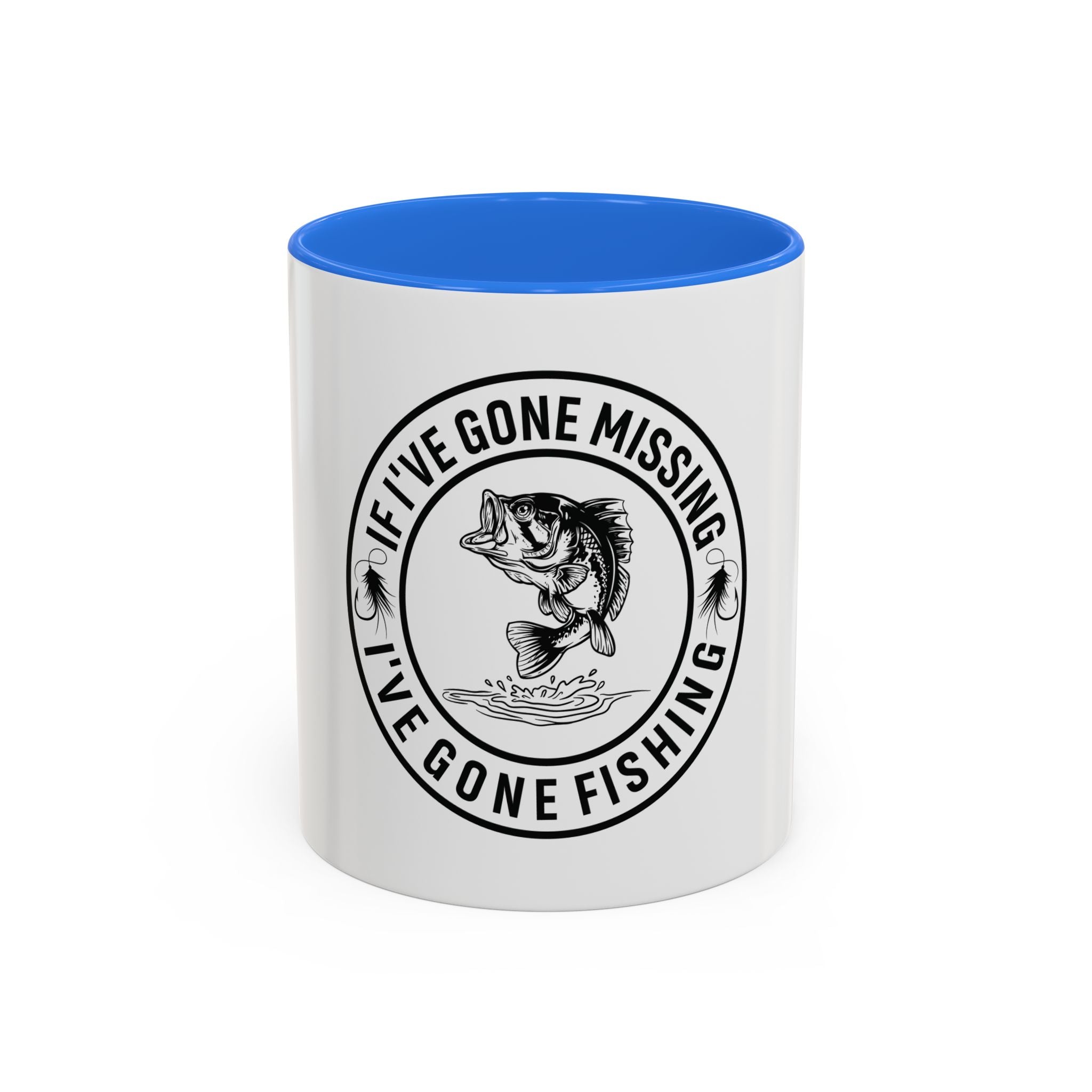 If I've Gone Missing I've Gone Fishing Mug | Fishing Bass Coffee Cup