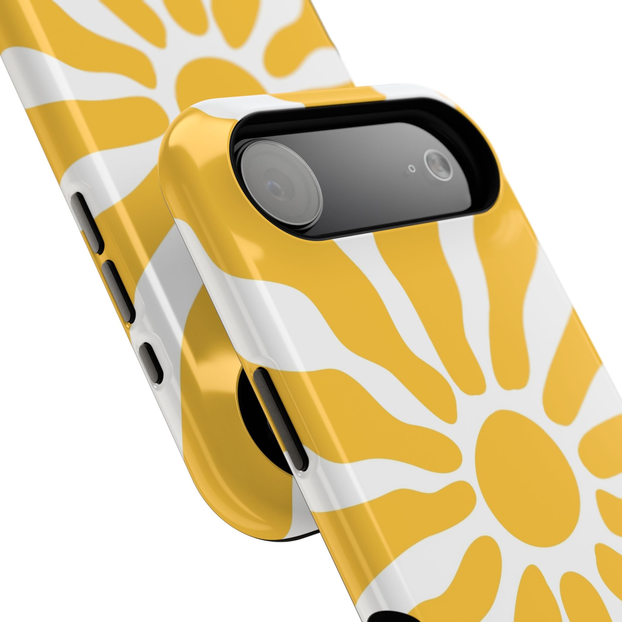 Retro Sunburst iPhone Case | Impact-Resistant Phone Case