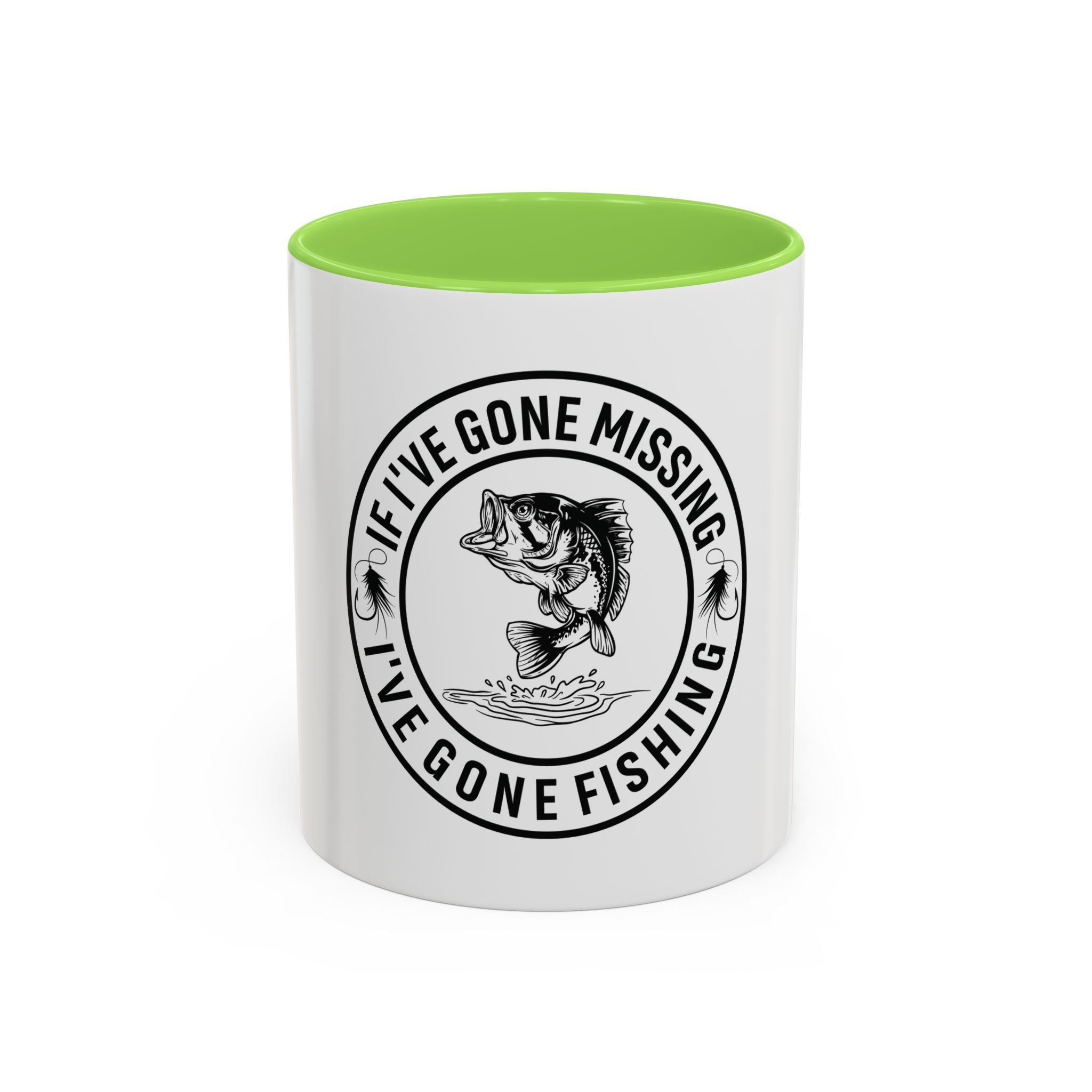If I've Gone Missing I've Gone Fishing Mug | Fishing Bass Coffee Cup
