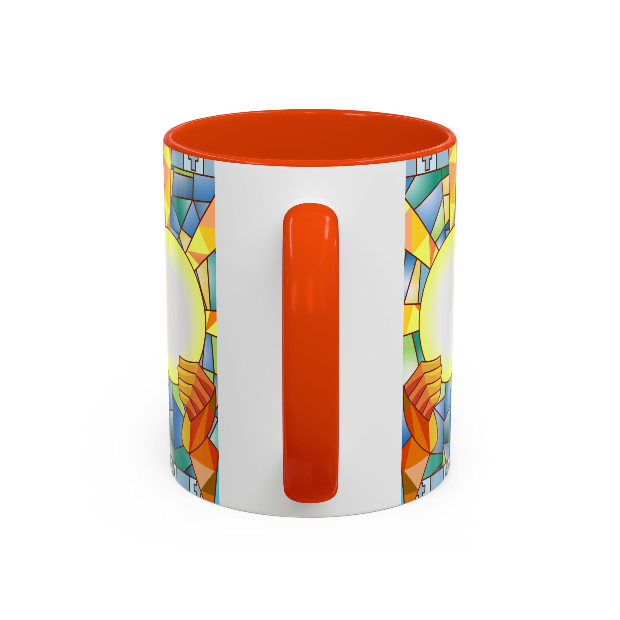 Stained Glass Eucharist Chalice Mug | Church Communion Ceramic Mug