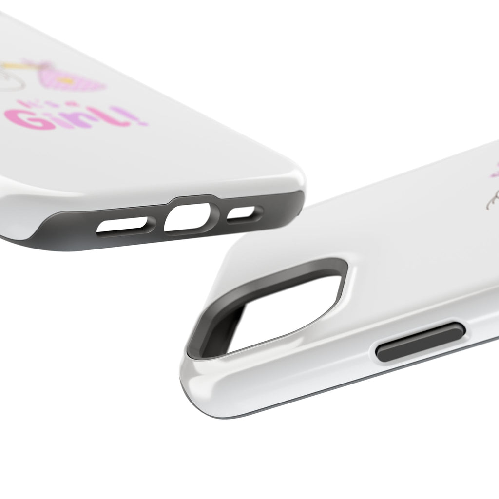 Phone Case - "It's a Girl!" Stork Baby Announcement Impact-Resistant Case