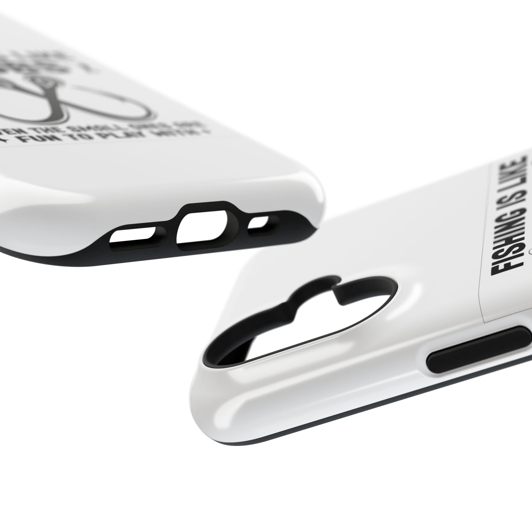 Fishing Is Like Boobs phone case | Impact-Resistant Case