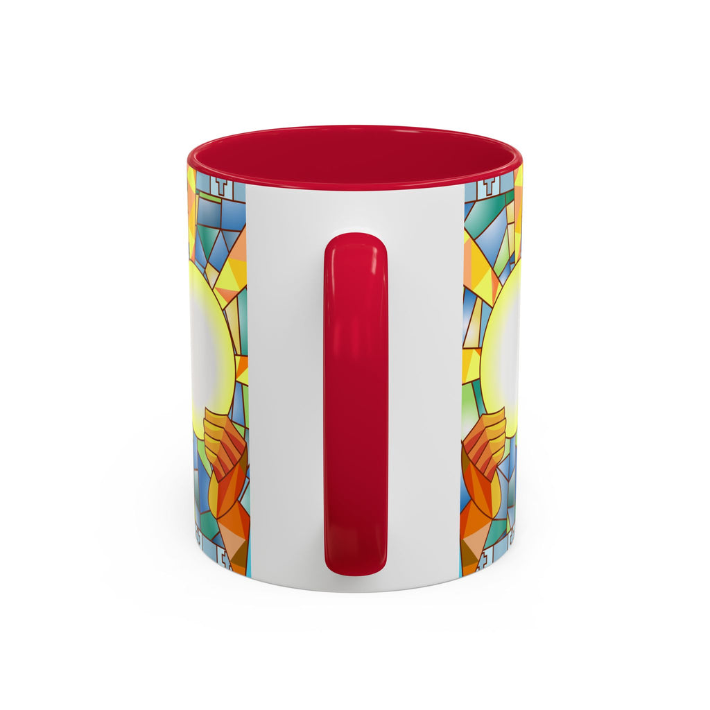 Stained Glass Eucharist Chalice Mug | Church Communion Ceramic Mug