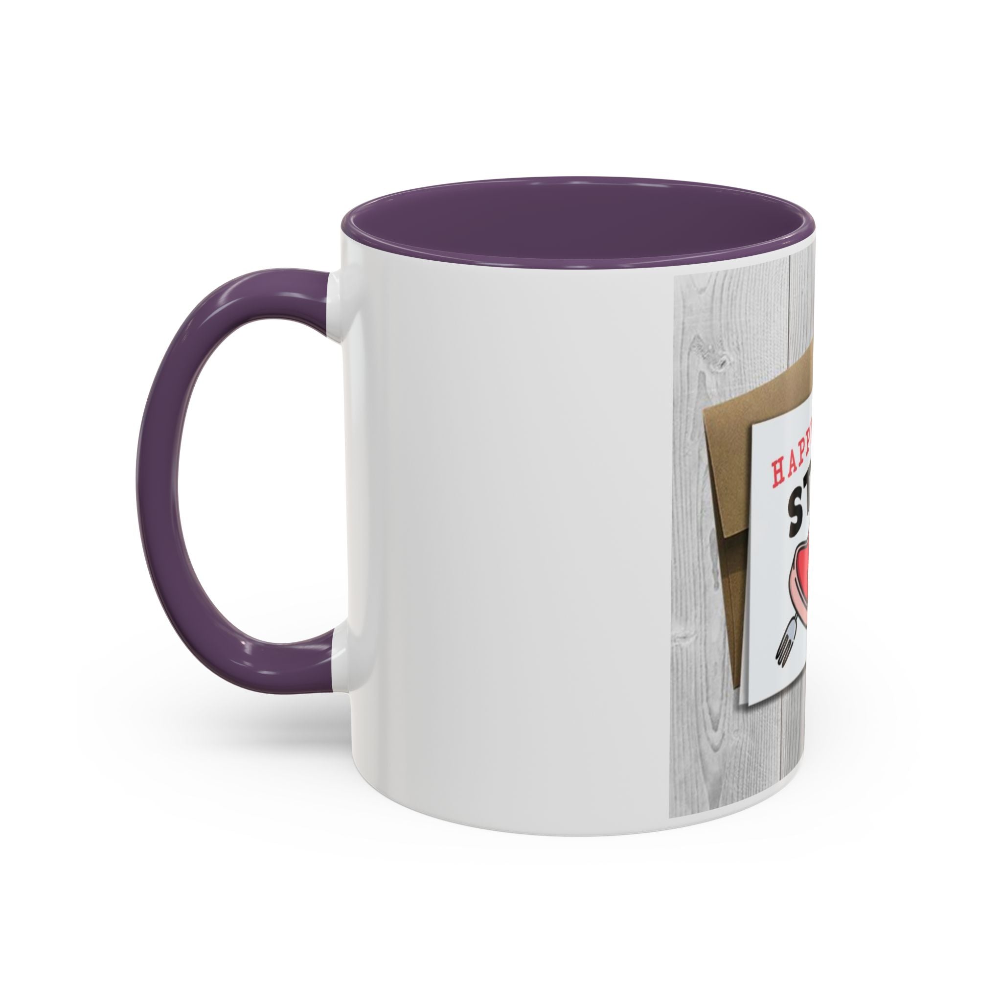 Happy Steak & BJ Day Mug | Novelty Coffee Mug, Humorous Holiday Design
