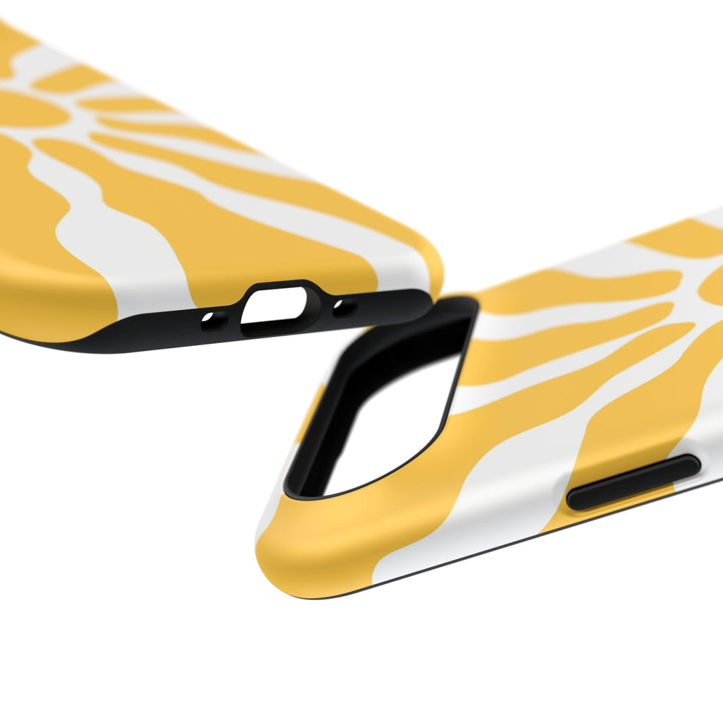 Retro Sunburst iPhone Case | Impact-Resistant Phone Case