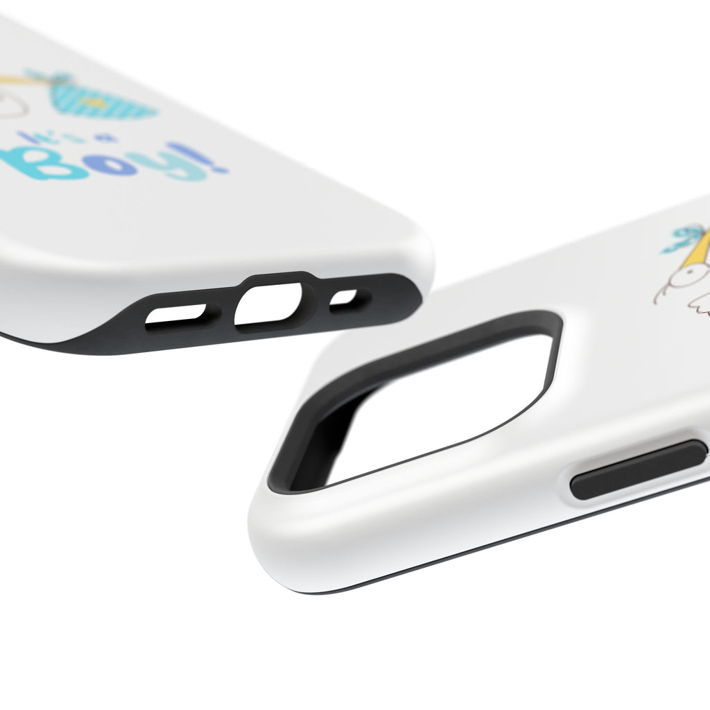 Stork 'It's a Boy' Phone Case | Impact-Resistant Case