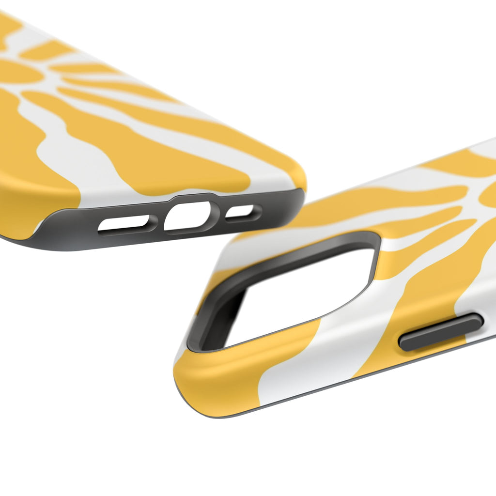 Retro Sunburst iPhone Case | Impact-Resistant Phone Case