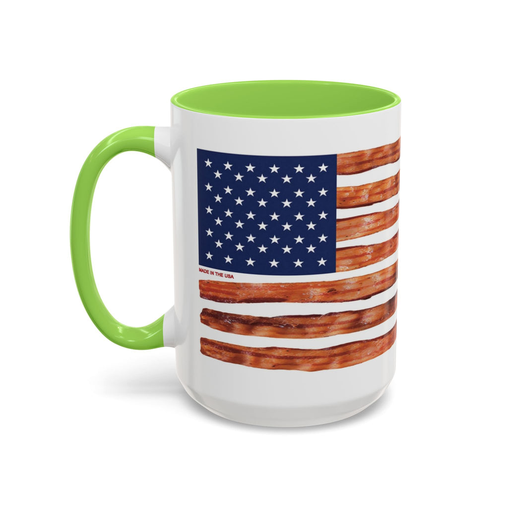 Bacon America Great Again Mug | 11 oz & 15 oz Ceramic Coffee Mug