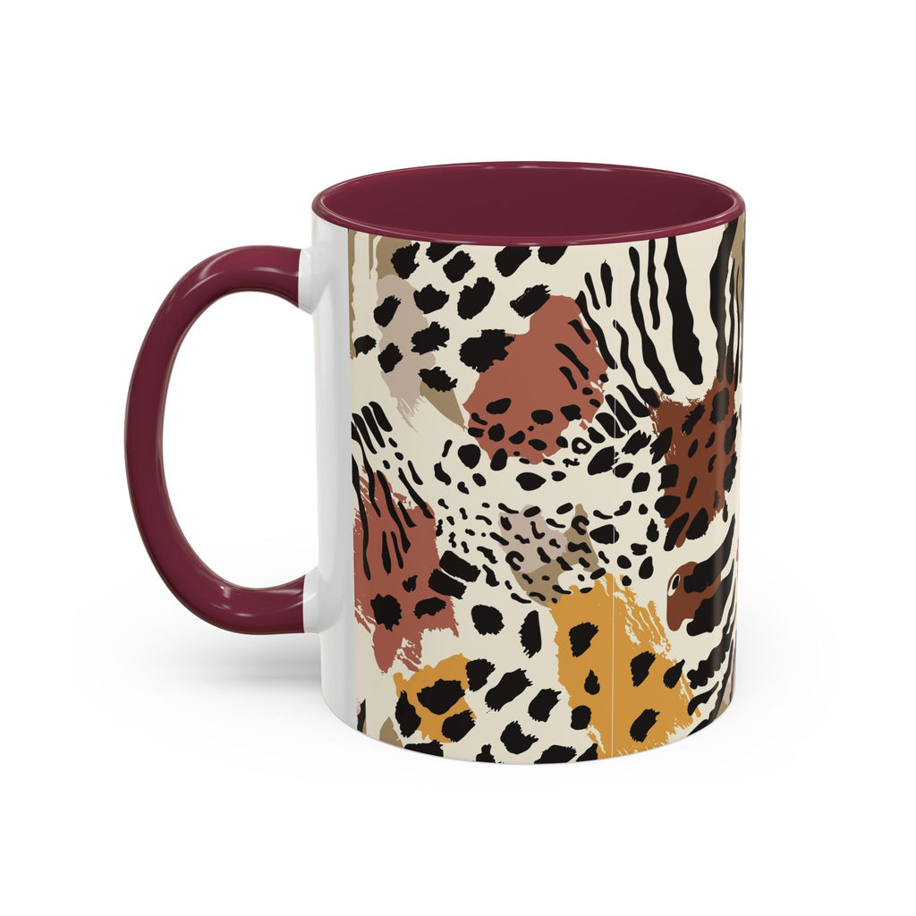 Abstract Animal Print Mug | Ceramic Coffee Cup