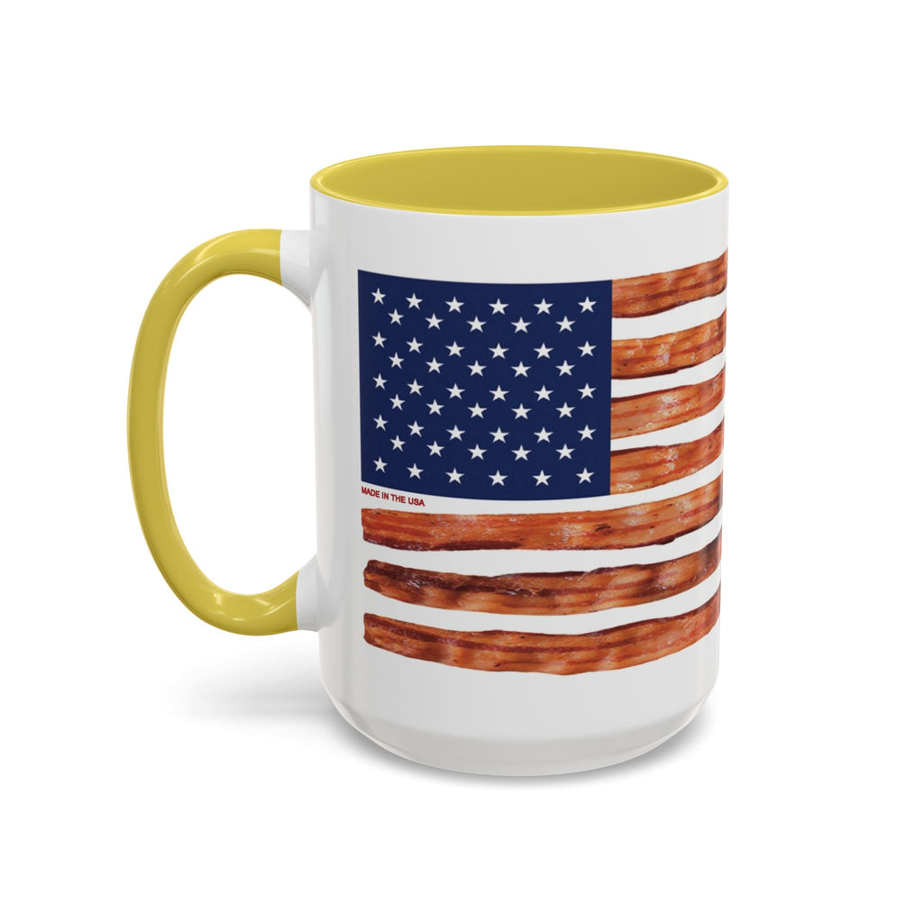 Bacon America Great Again Mug | 11 oz & 15 oz Ceramic Coffee Mug
