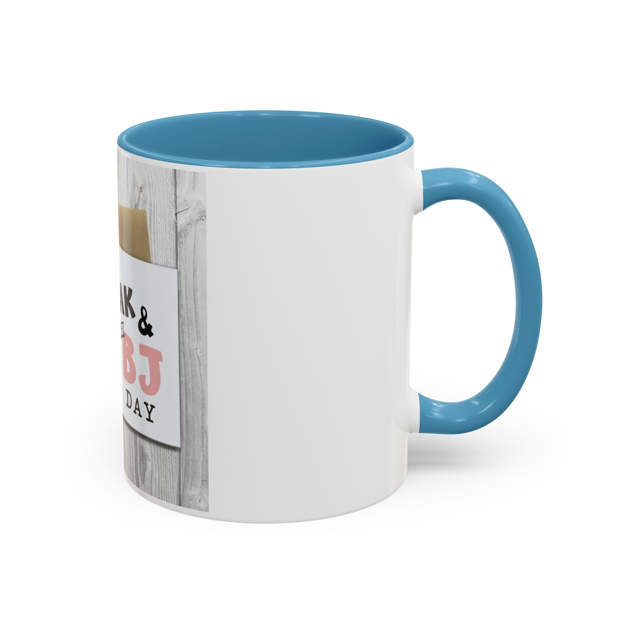 Happy Steak & BJ Day Mug | Novelty Coffee Mug, Humorous Holiday Design