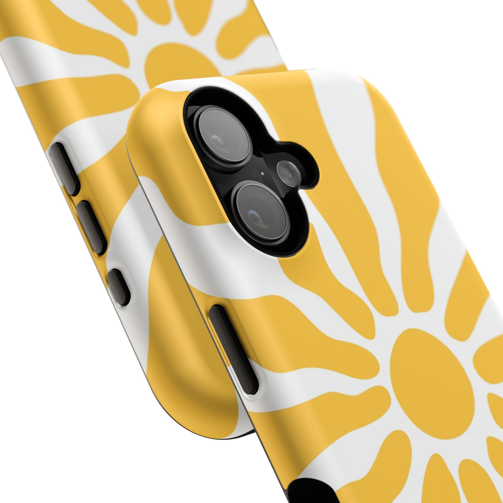 Retro Sunburst iPhone Case | Impact-Resistant Phone Case