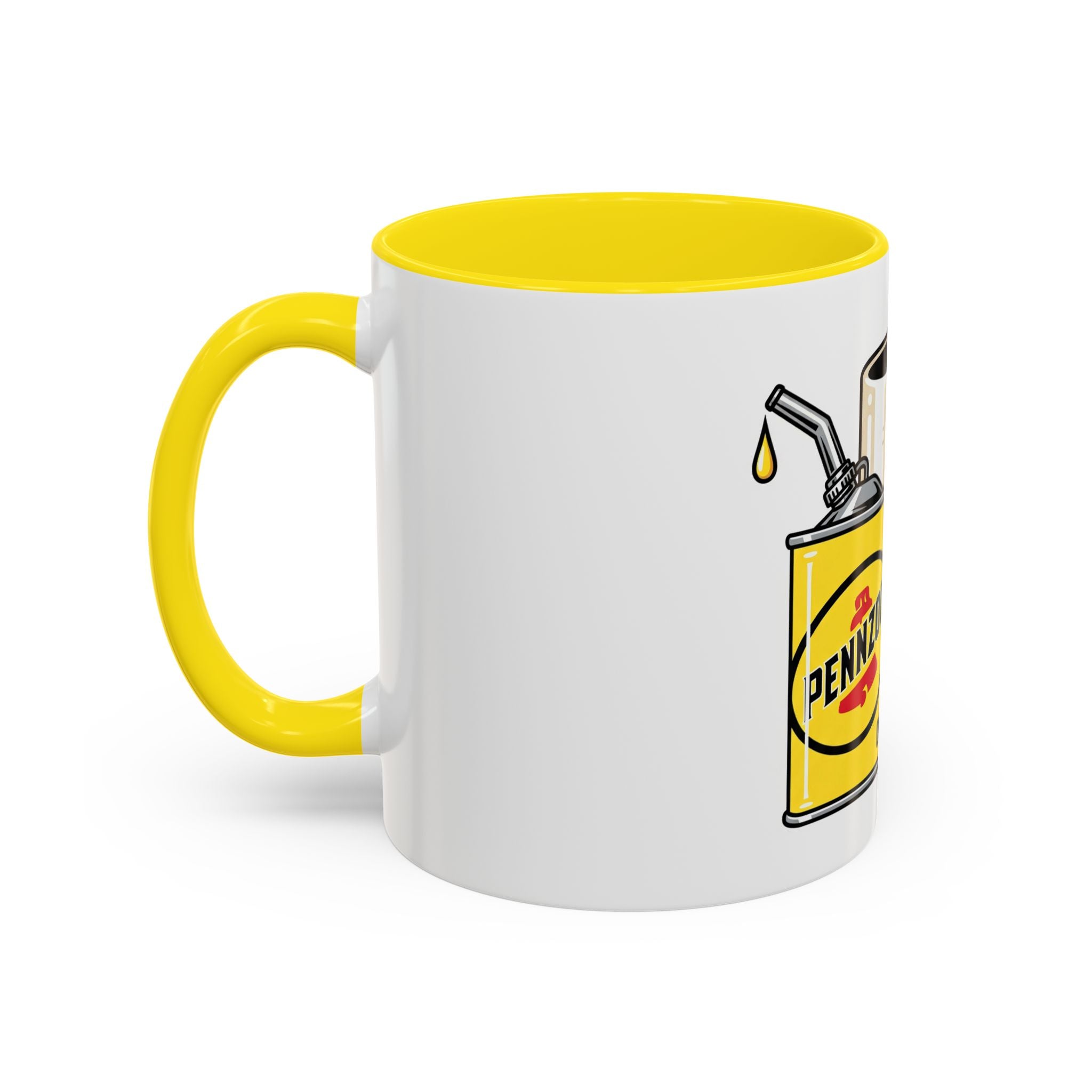 Pennzoil Coffee Mug | 11 oz & 15 oz Ceramic Accent Mug