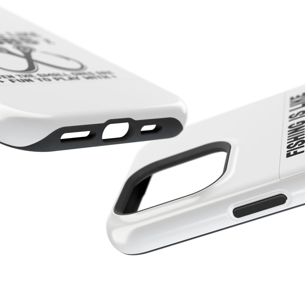 Fishing Is Like Boobs phone case | Impact-Resistant Case