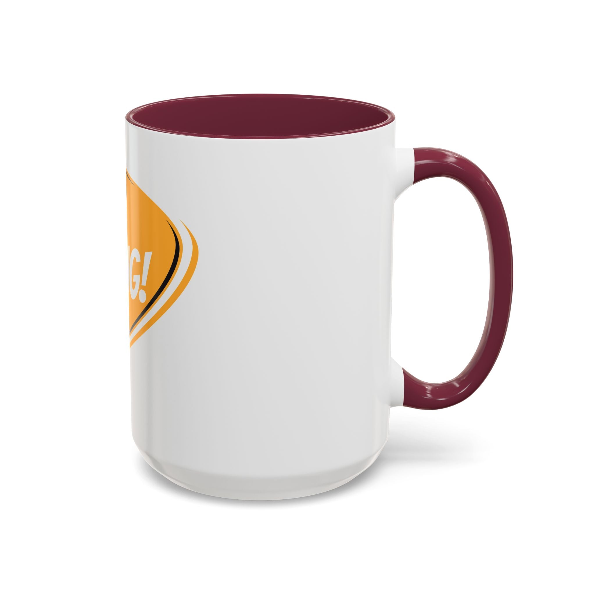 Gone Fishing Speech Bubble Mug | Fishing Quote Coffee Cup