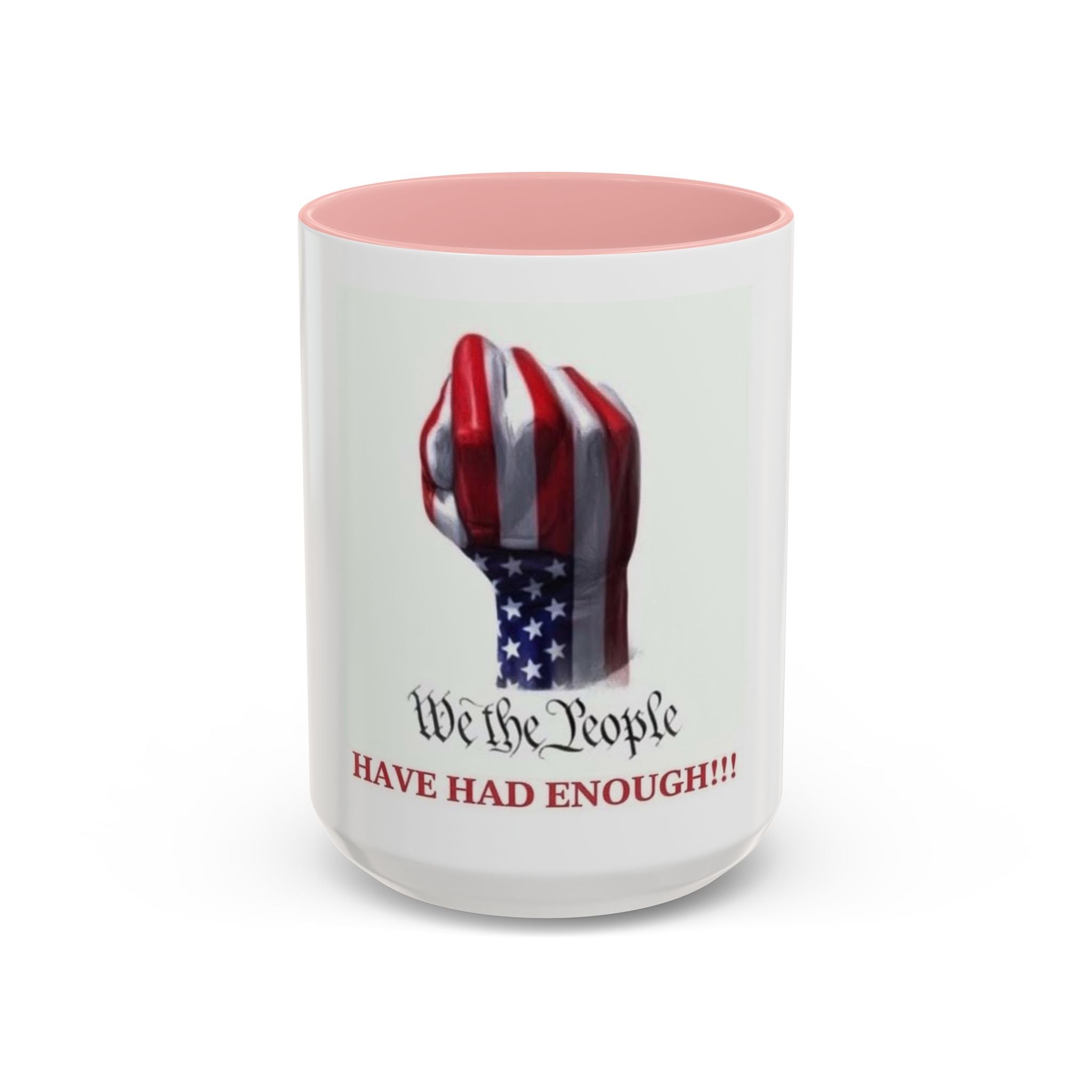 We the People Fist American Flag Accent Mug | 11oz 15oz