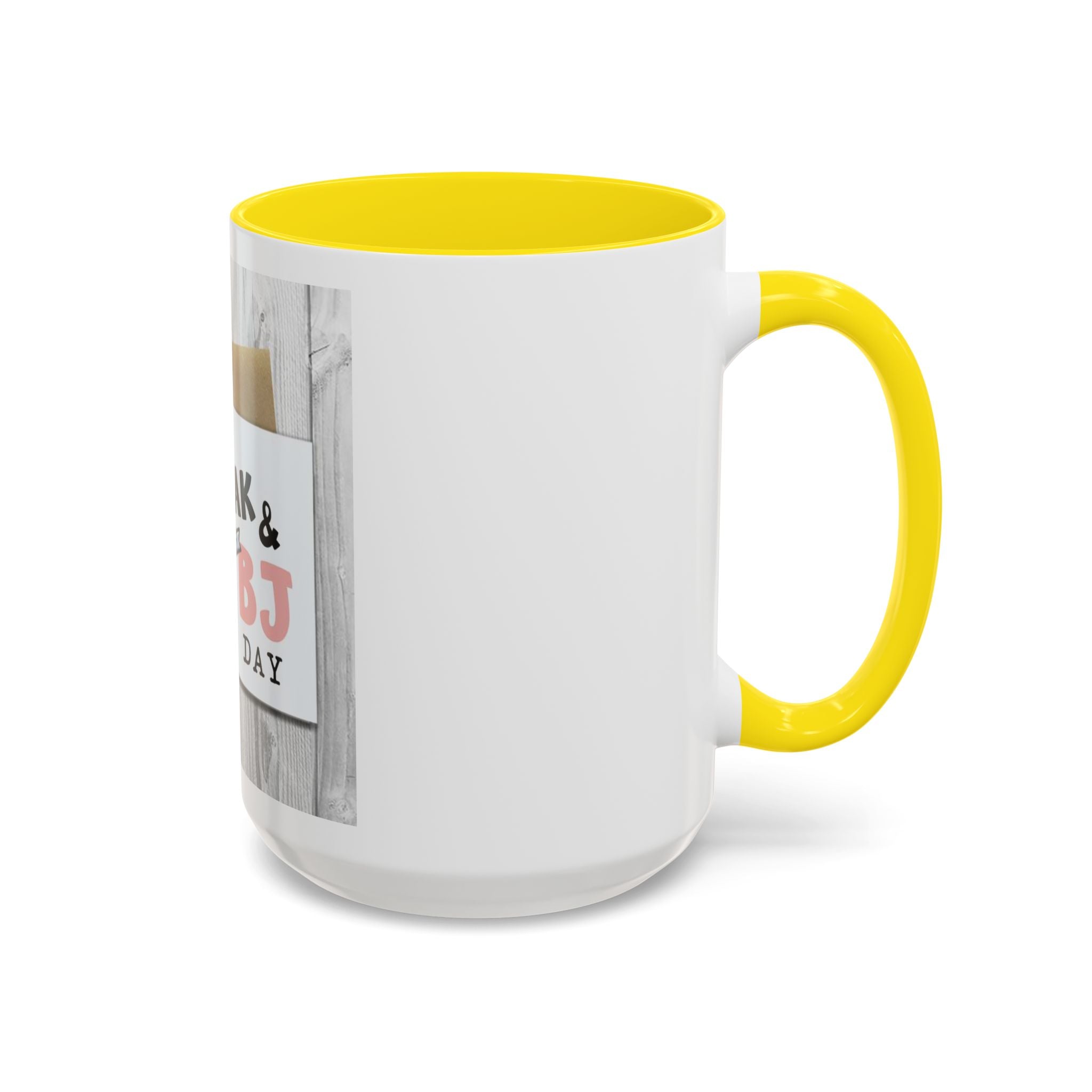 Happy Steak & BJ Day Mug | Novelty Coffee Mug, Humorous Holiday Design