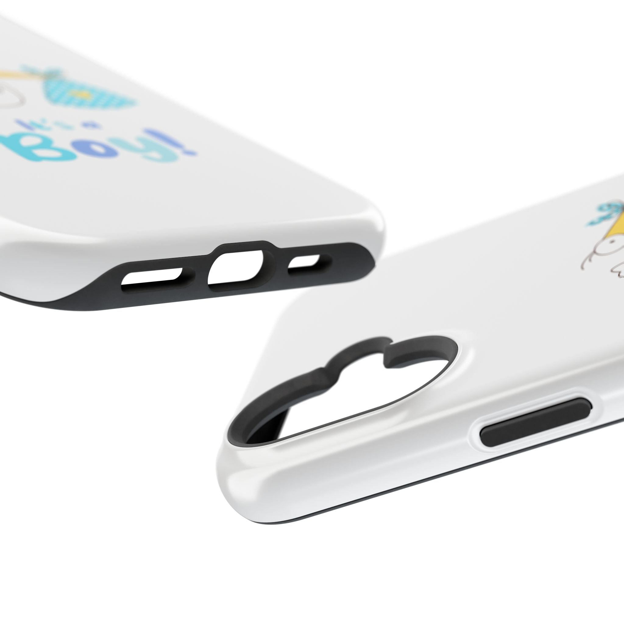 Stork 'It's a Boy' Phone Case | Impact-Resistant Case