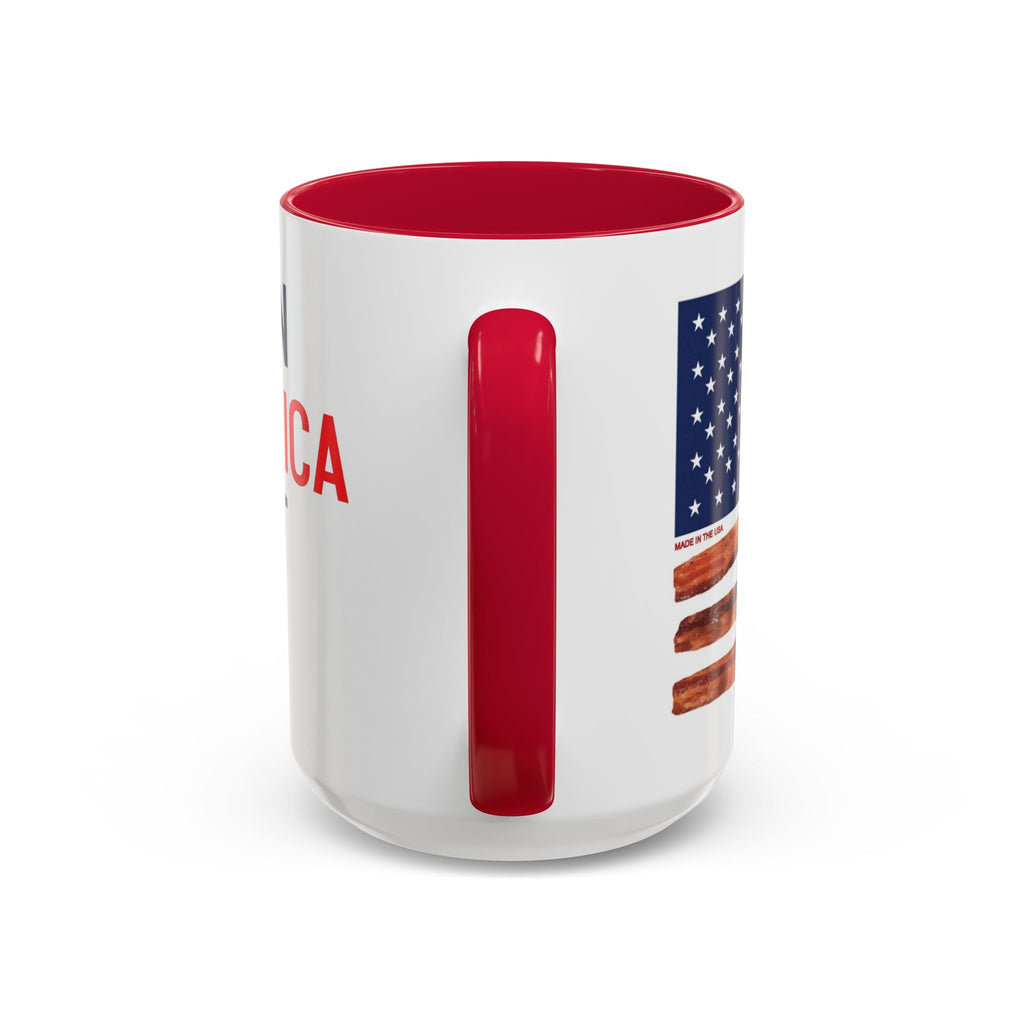 Bacon America Great Again Mug | 11 oz & 15 oz Ceramic Coffee Mug