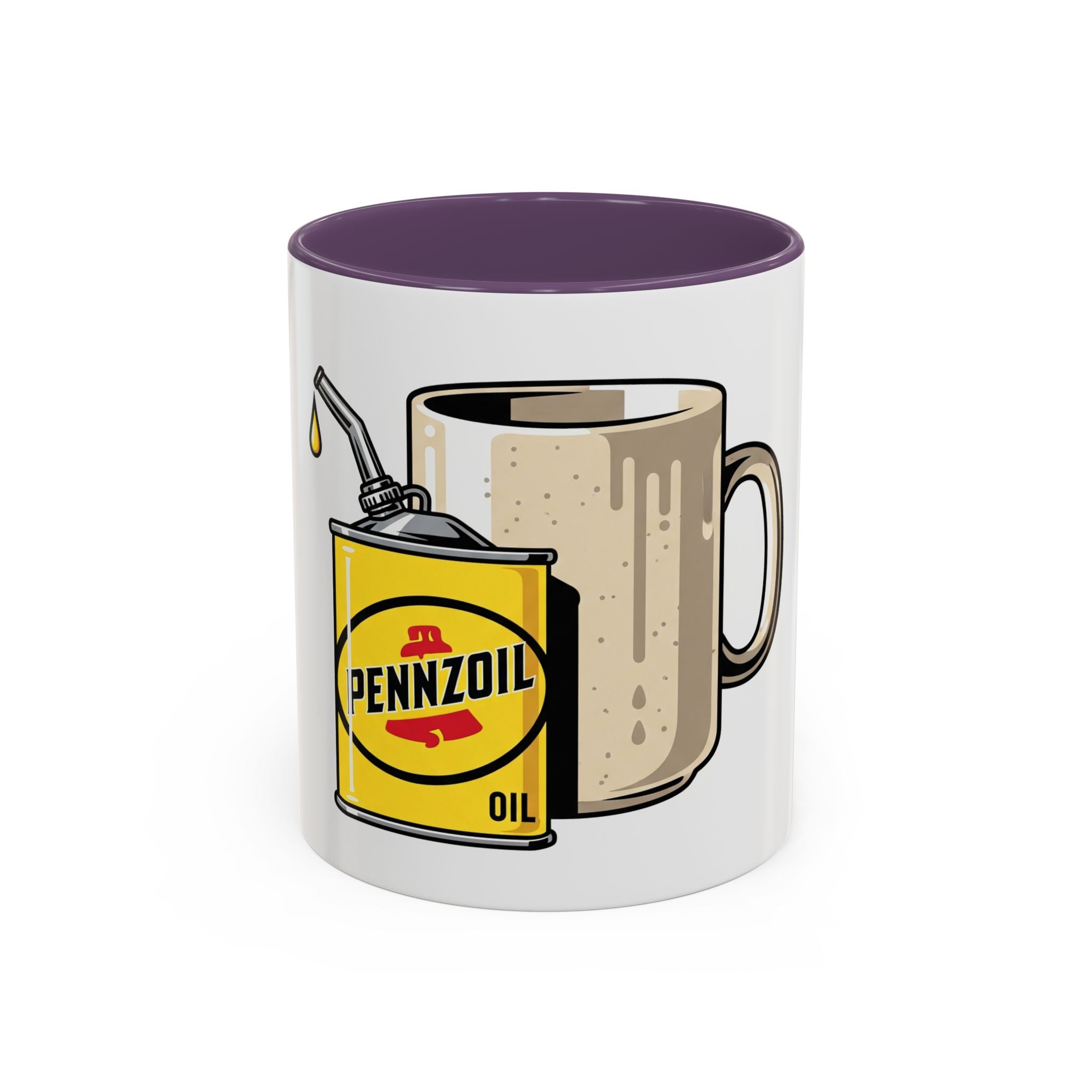 Pennzoil Coffee Mug | 11 oz & 15 oz Ceramic Accent Mug