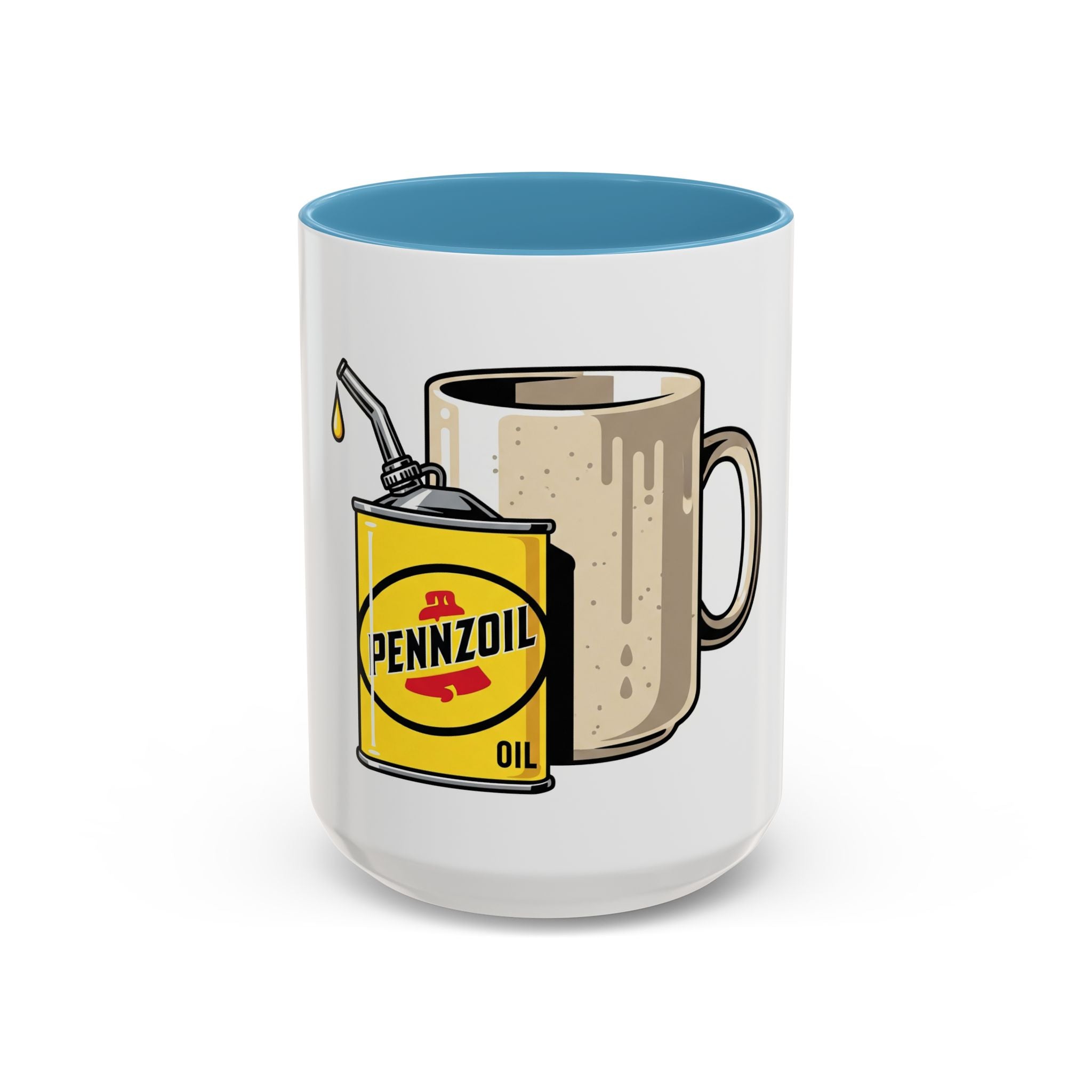 Pennzoil Coffee Mug | 11 oz & 15 oz Ceramic Accent Mug