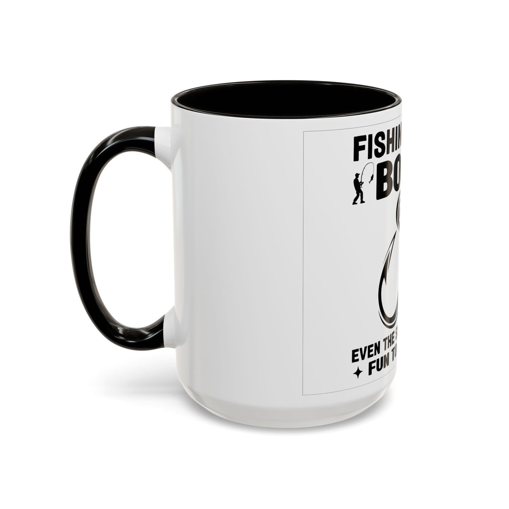 Fishing Is Like Boobs mug | 11oz 15oz funny fishing coffee mug