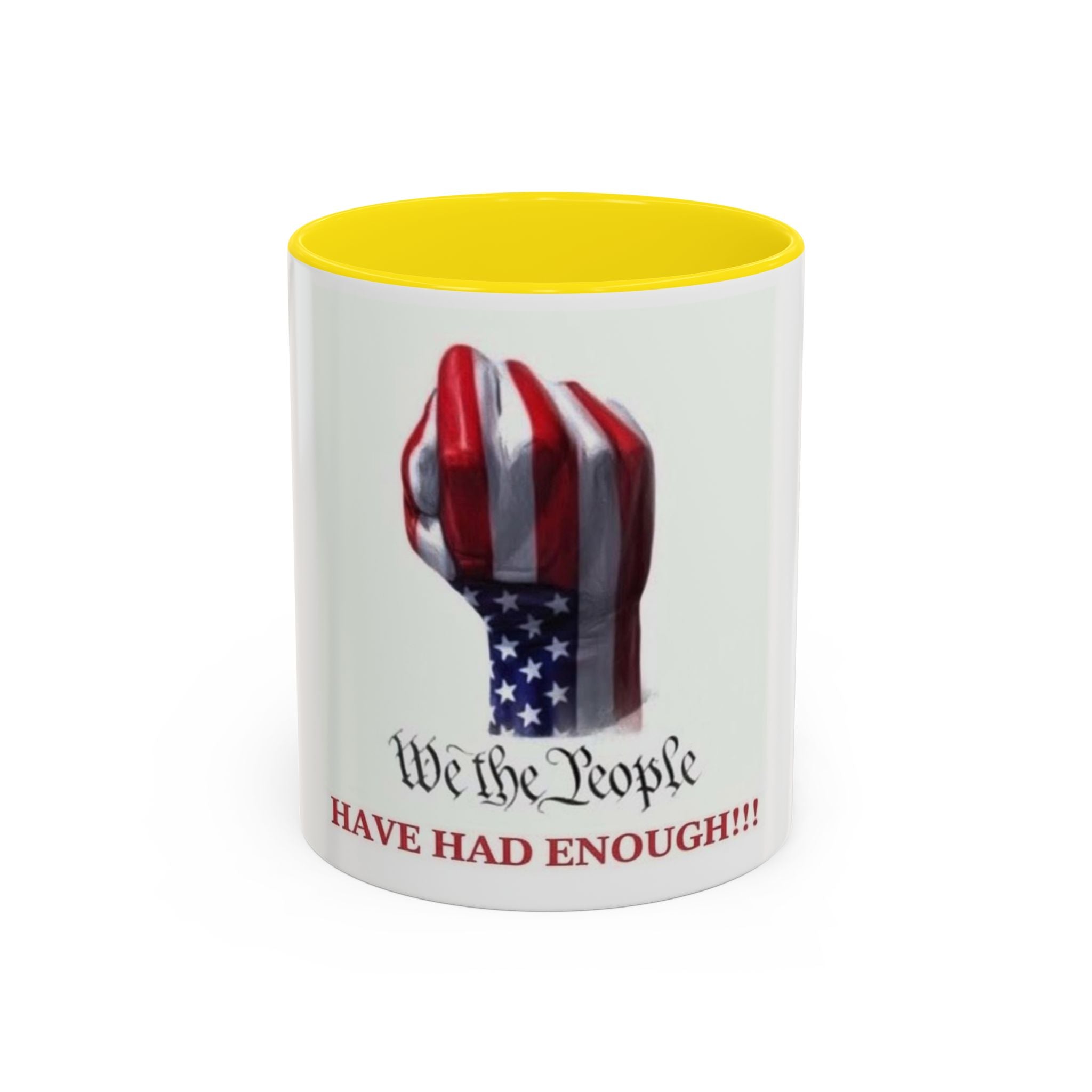 We the People Fist American Flag Accent Mug | 11oz 15oz