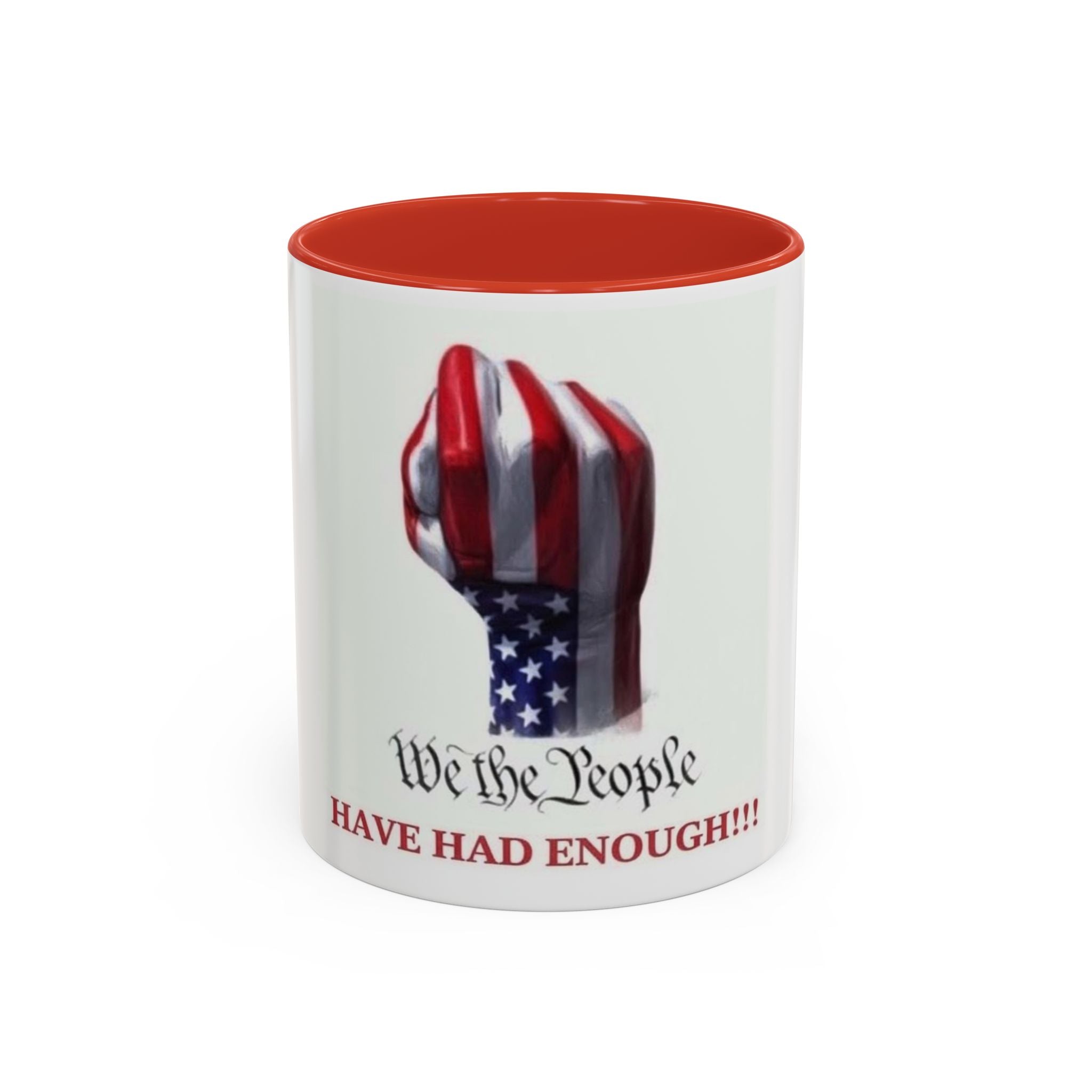 We the People Fist American Flag Accent Mug | 11oz 15oz