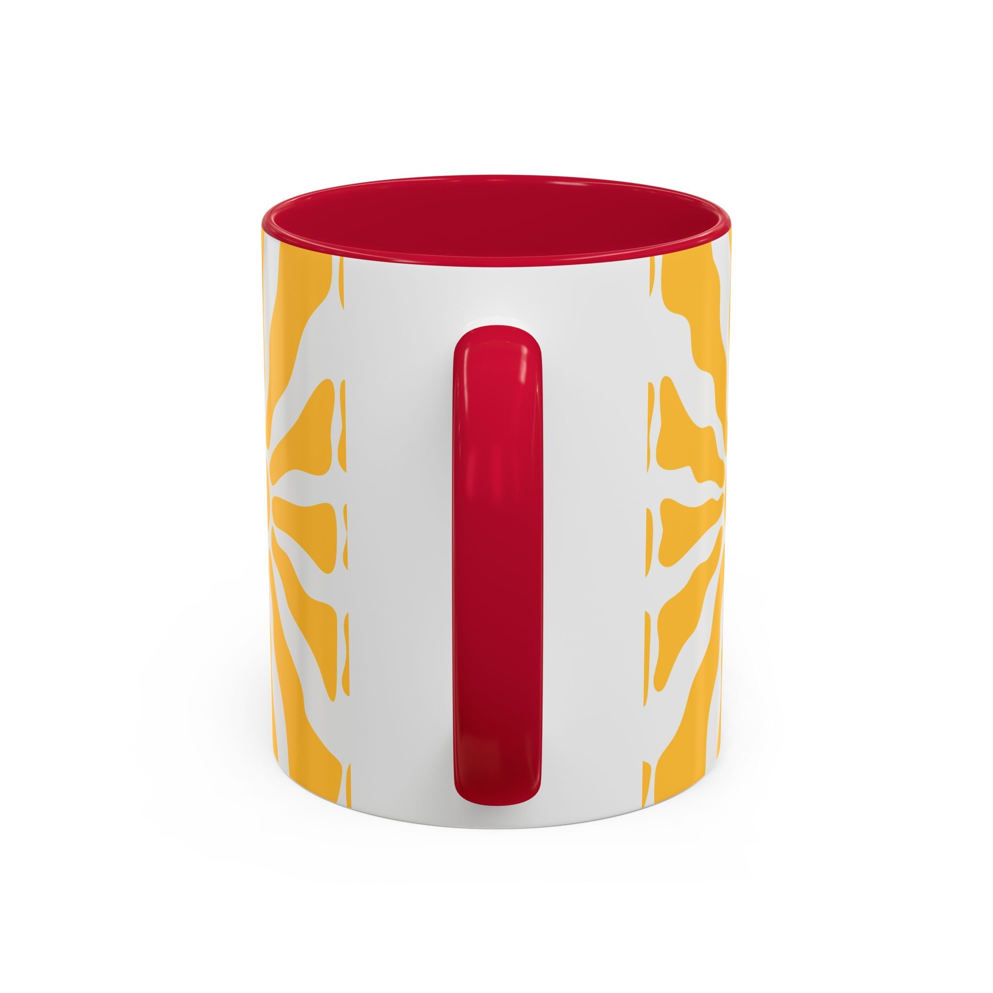 Yellow Sunburst Mug | Ceramic Coffee Cup