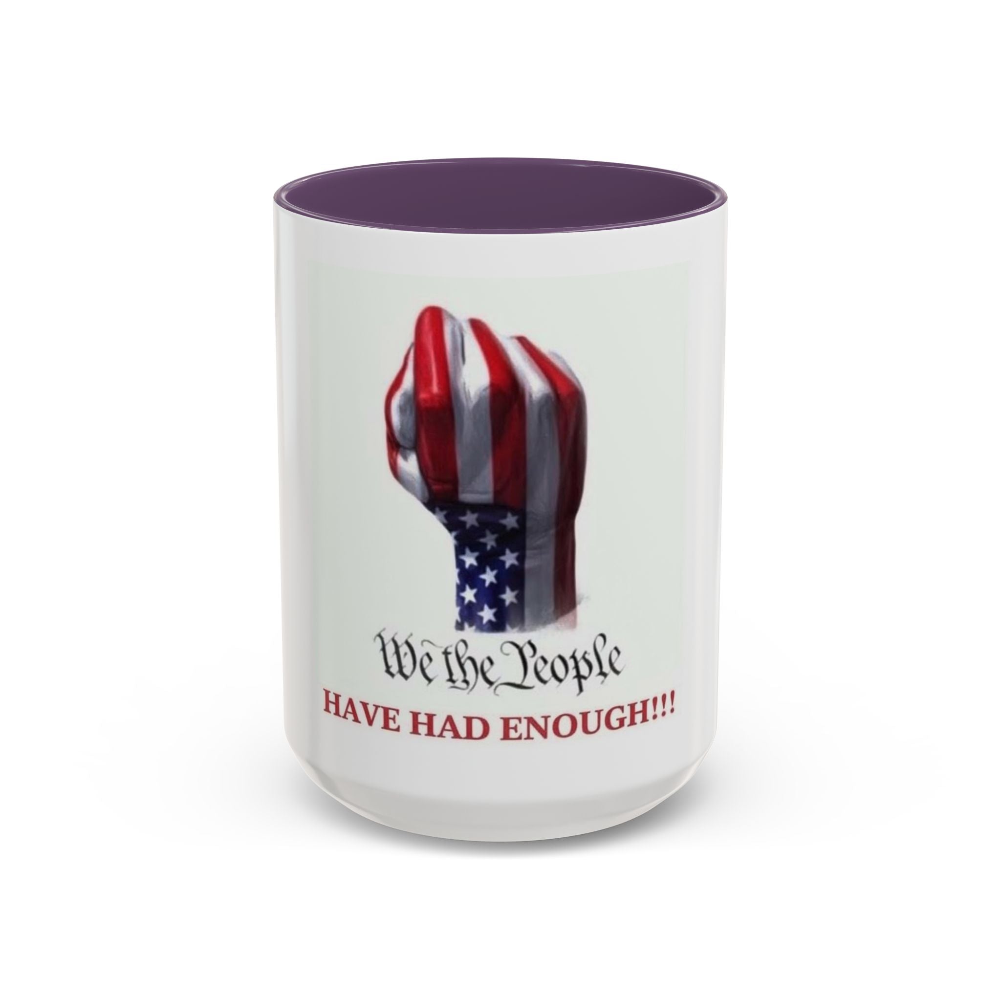 We the People Fist American Flag Accent Mug | 11oz 15oz